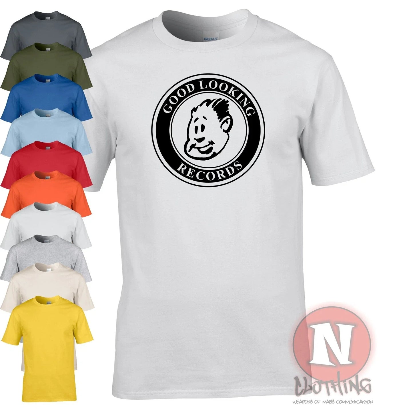 Good Looking records t-shirt drum n bass Jungle LTJ Bukem rave EDM