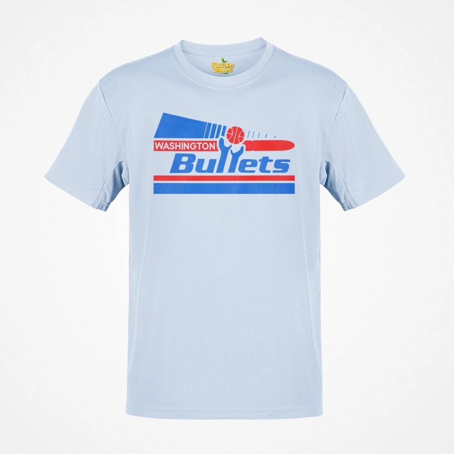 Washington Bullets Basketball Pennant Nostalgic Retro T-shirt