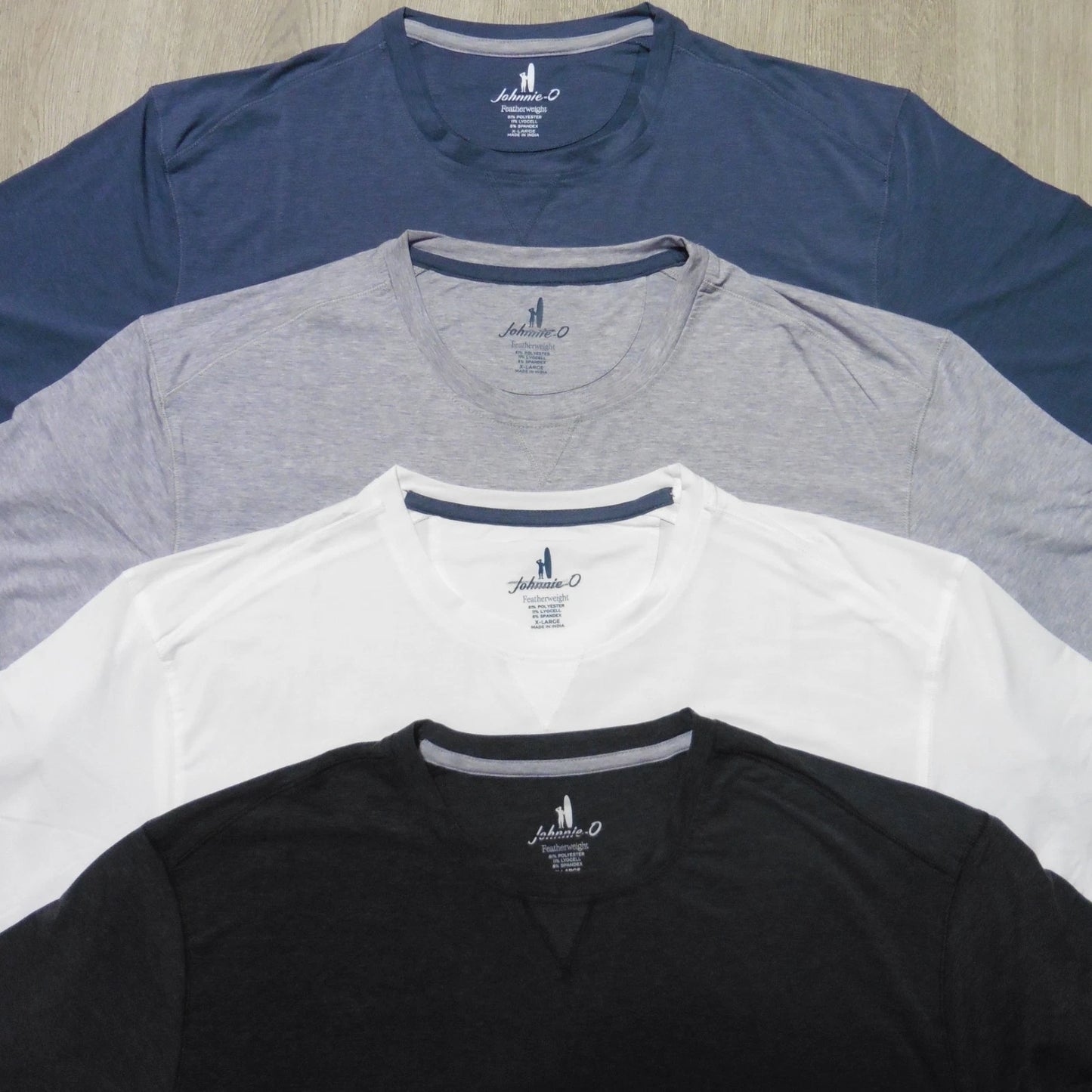 JOHNNIE-O Mens S M L XL 2XL COURSE T SHIRT FEATHERWEIGHT PERFORMANCE GOLF TEE