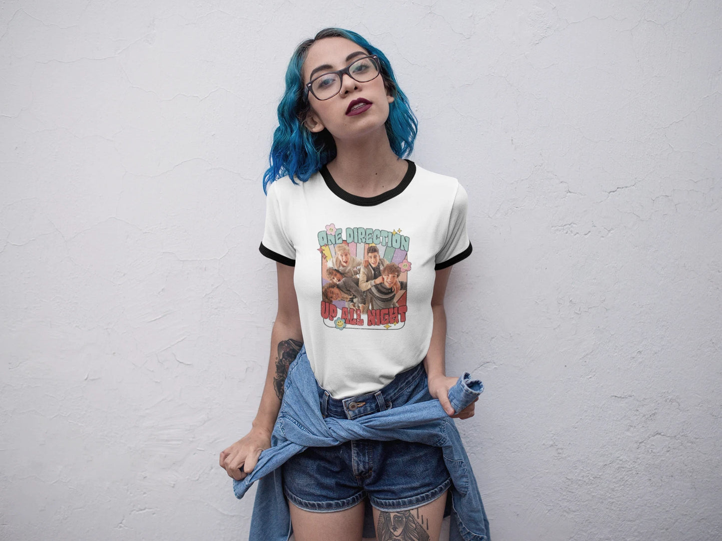 One Direction - Up All Night Retro Ringer Shirt