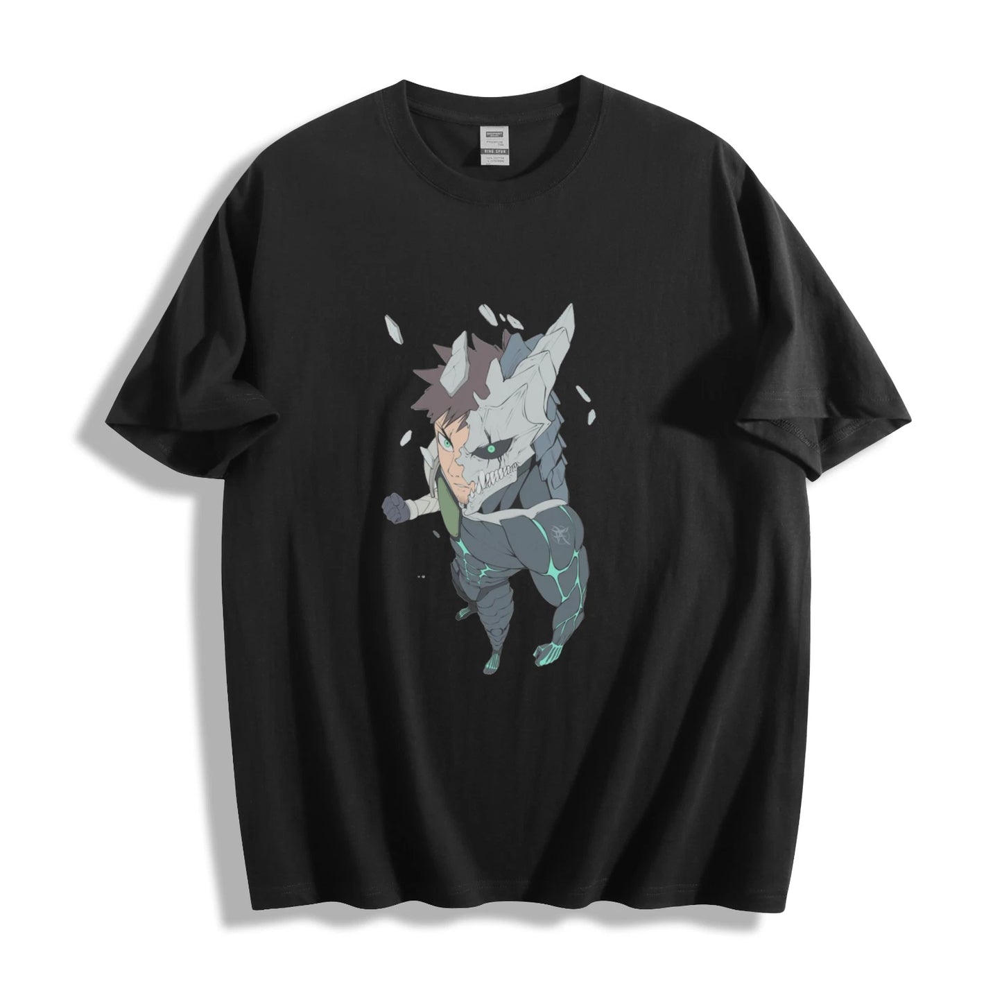 Kaiju No. 8 Monster Armor T-Shirt - Epic Anime Battle Design Unisex Tee