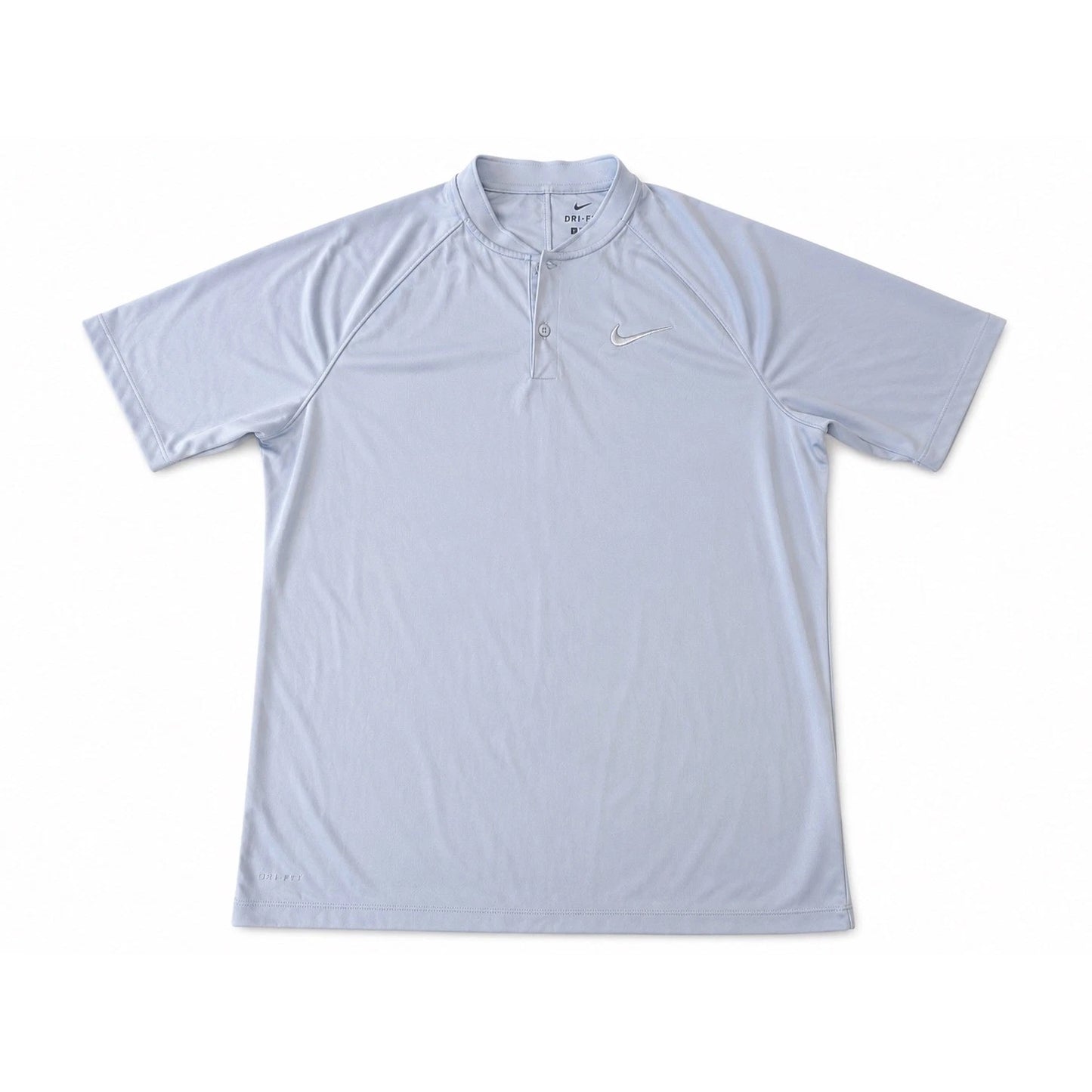 Nike Dri-FIT Men's Blue Gray Athletic Shirt Size Medium