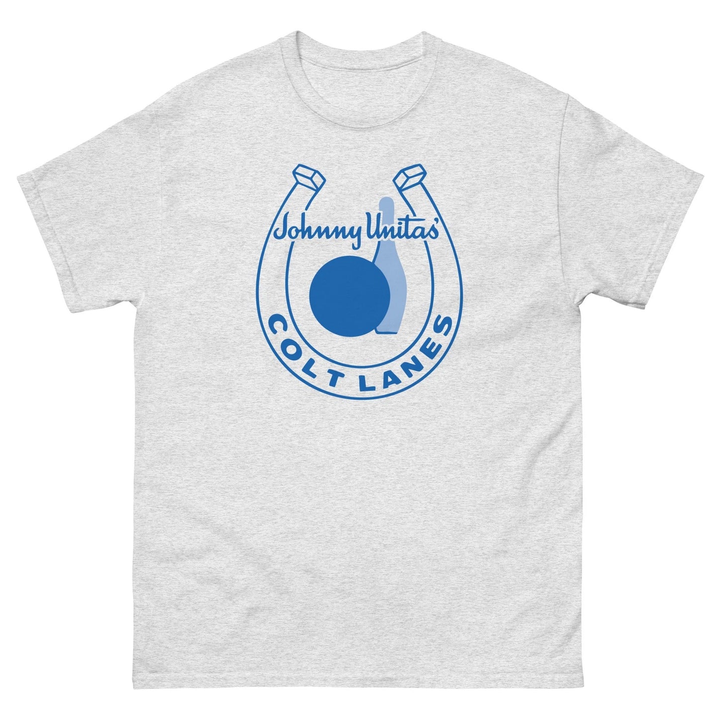 Johnny Unitas’ Colt Lanes Bowling Vintage Retro T Shirt Tee Shirt