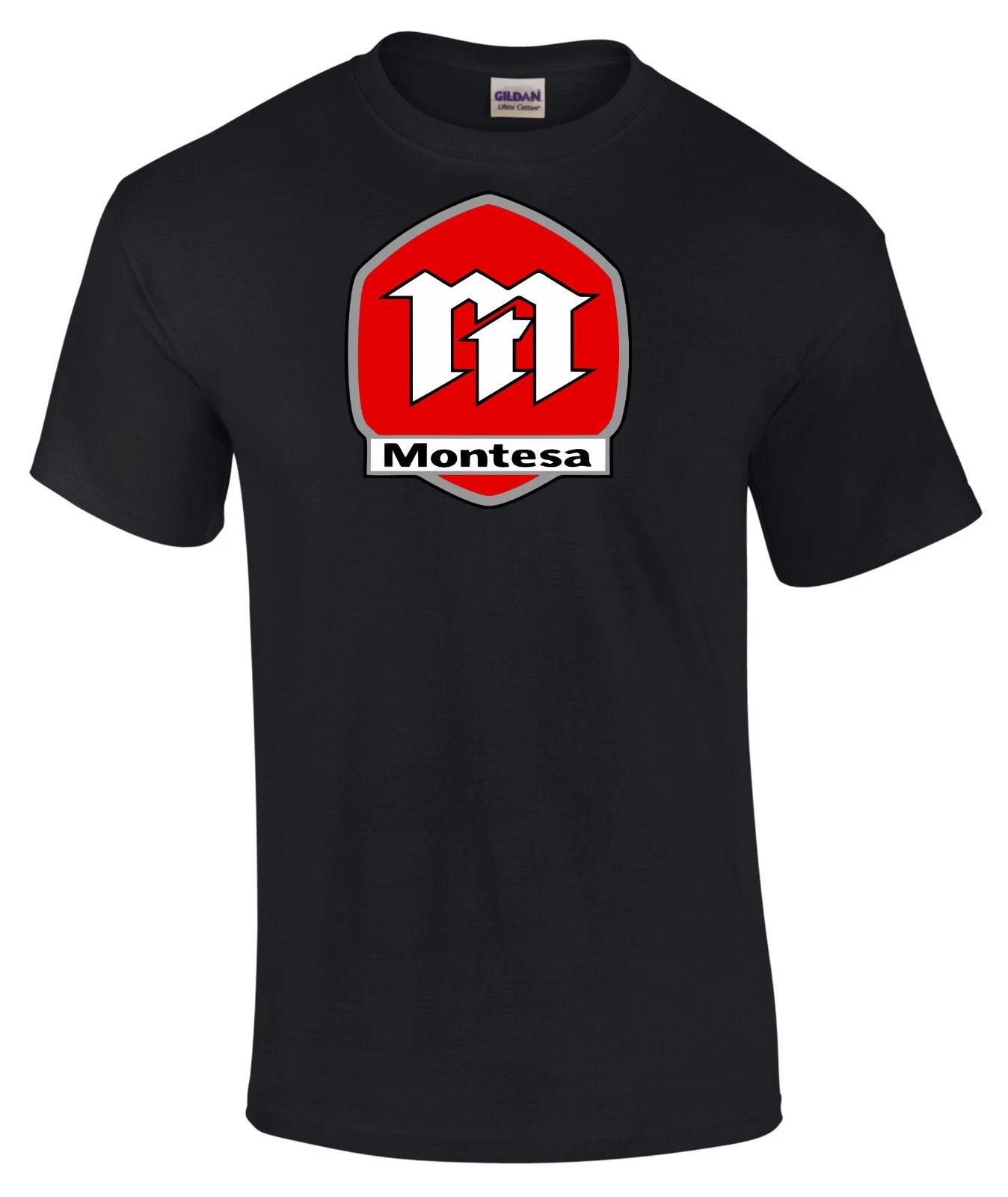 Montesa Style Motorcycle Printed T Shirt in 6 Sizes