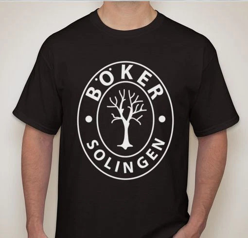 Boker Solingen German Dagger Tee Knife Sword maker Mark t-shirt