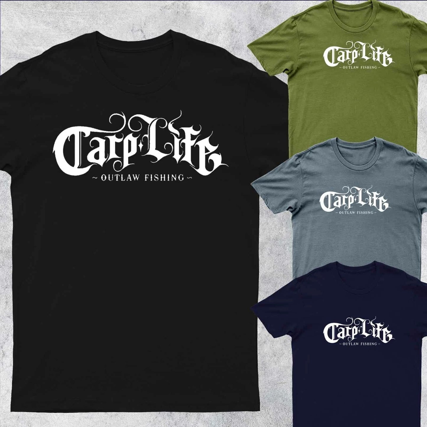 Carp Life Olive Classic For Adult Mens T shirts #DG #P1 #PR