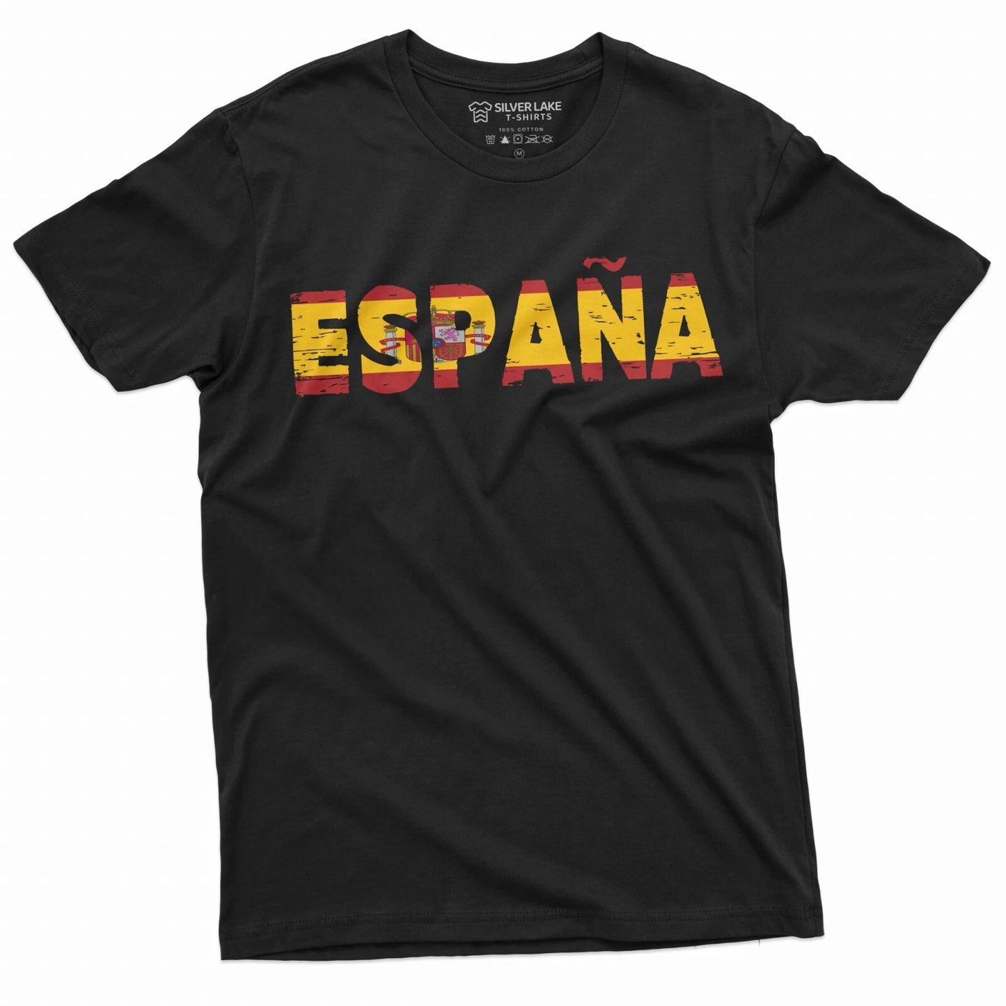 Spain Tshirt Espana Tee España Football Soccer tee Spanish Flag Patriotic shirt