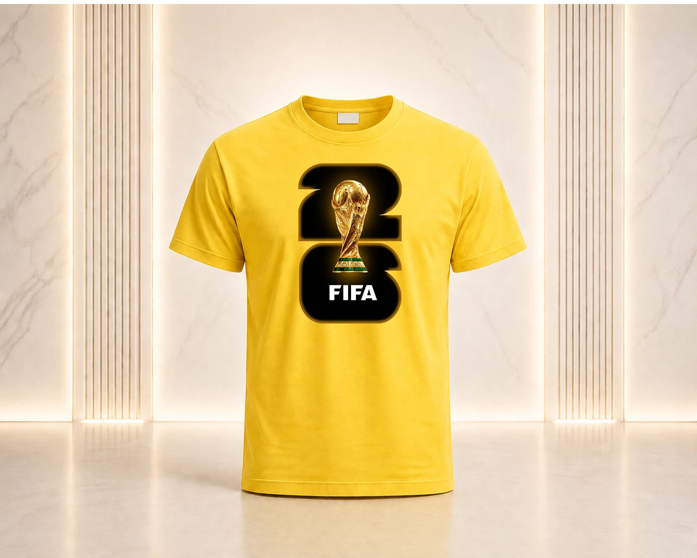 Custom T-Shirt 2026 FIFA World Cup Personalized Name Number Flag Soccer Fan Tee