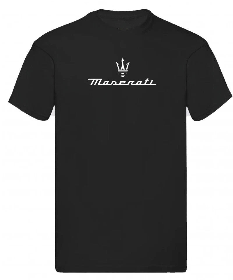 Maserati Logo - Unisex T Shirt - S, M, L, XL, XXL