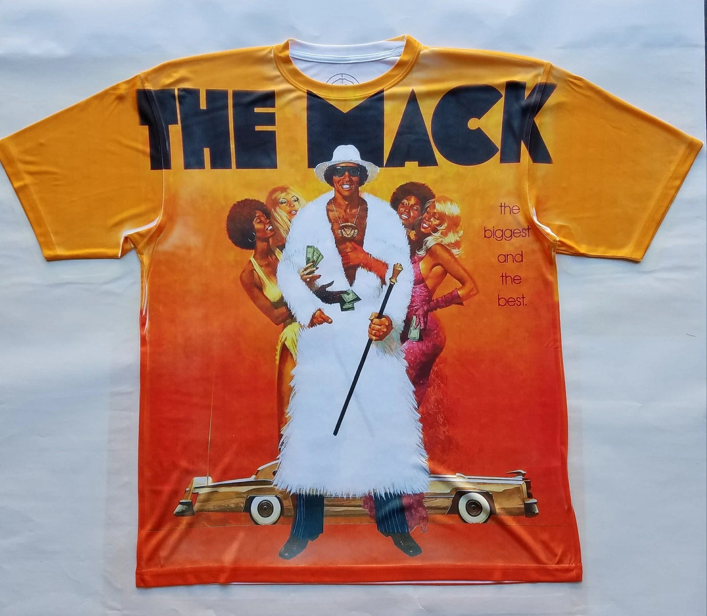 Custom The Mack T Shirt 70s movie black sublimation