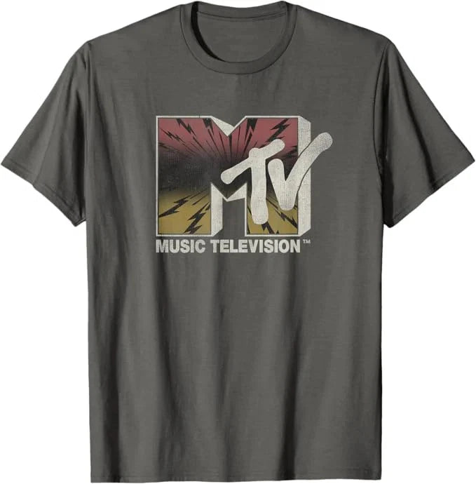 Men's Big & Tall MTV Electric Logo Graphic Tee T-Shirt