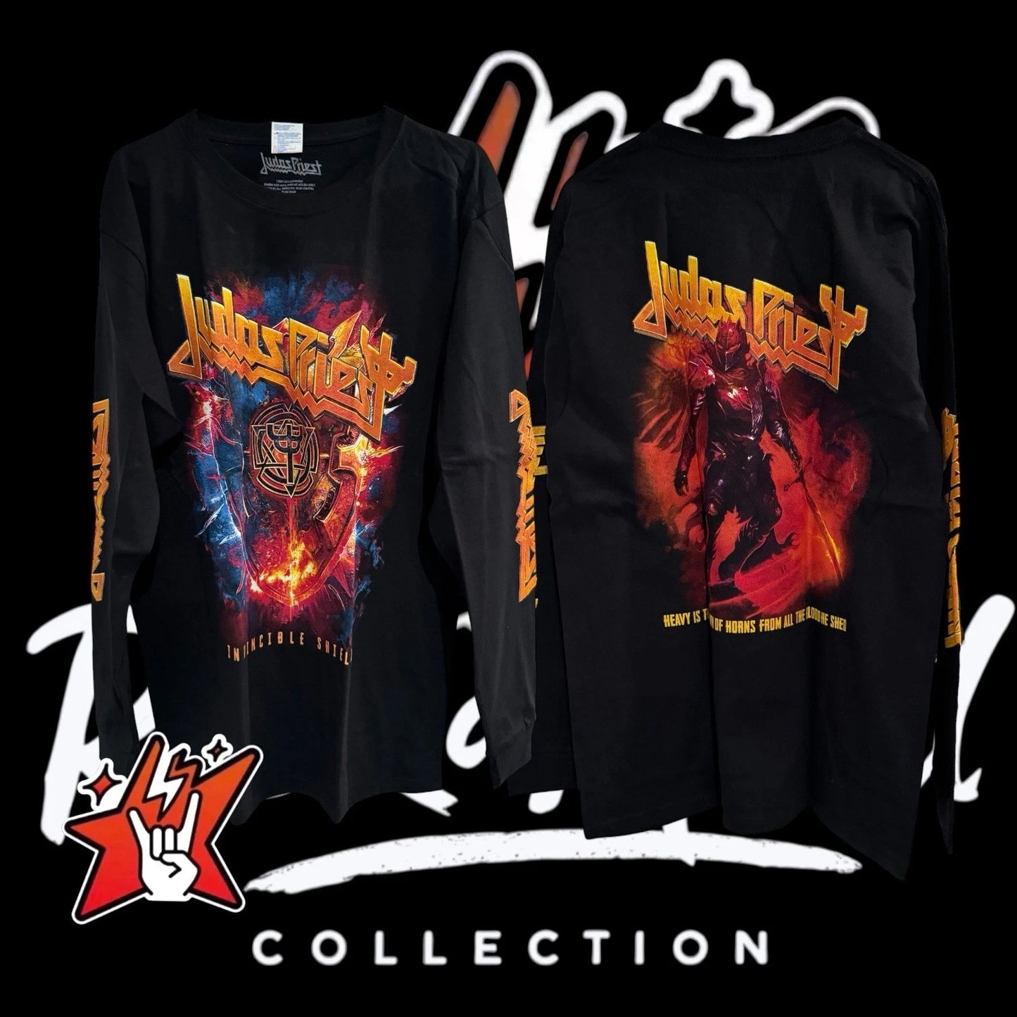Judas Priest T-Shirt New Short & Long Sleeve Megadeth Metallica Iron Maiden