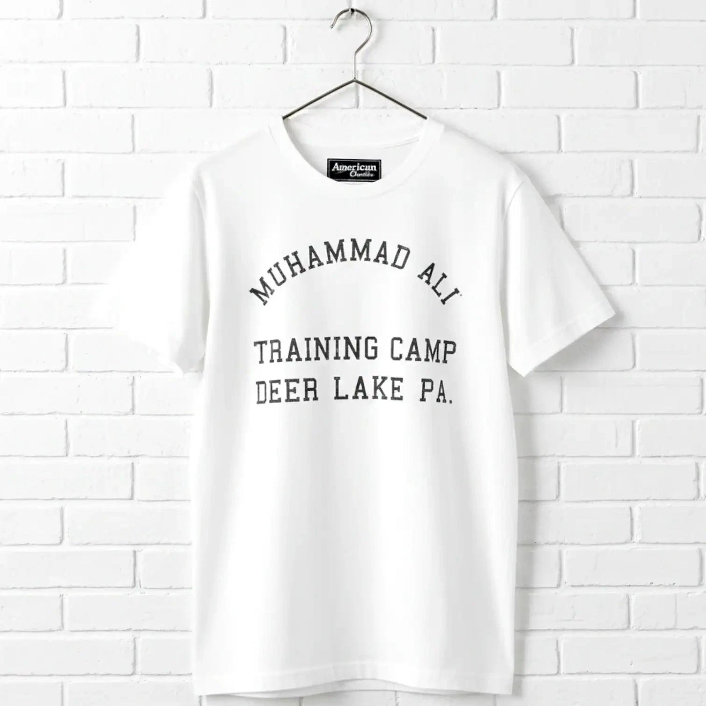 Muhammad Ali Training Camp Deer Lake Men's T Shirt Vintage Boxing Legend Champ