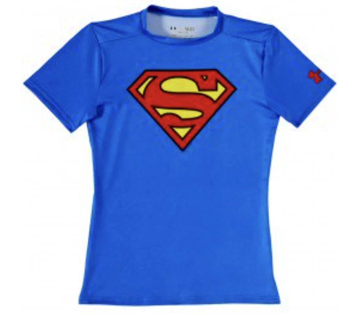 Under Armour x Superman Compression Shirt Blue (1249871-400) Men's size S-M