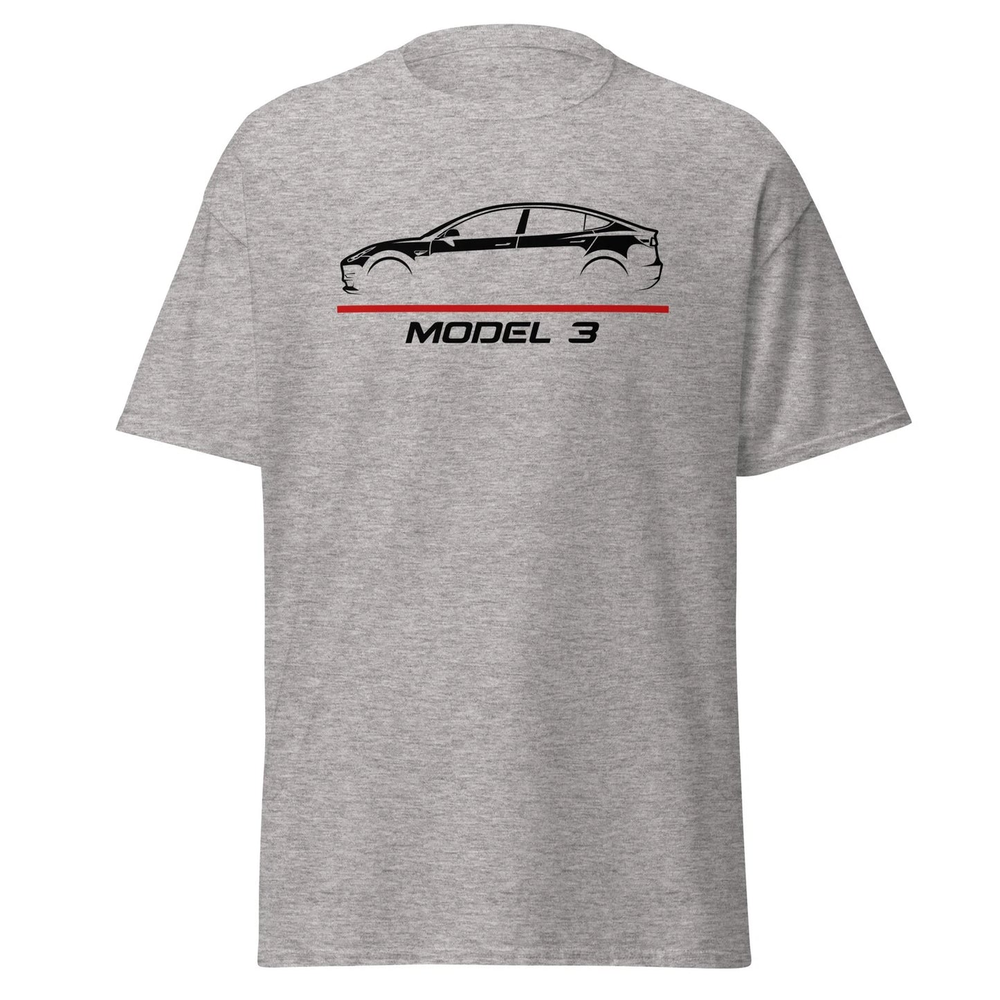 Model 3 Electric Dual Motor Instant Torque Streetwear Graphic T-Shirt Gift