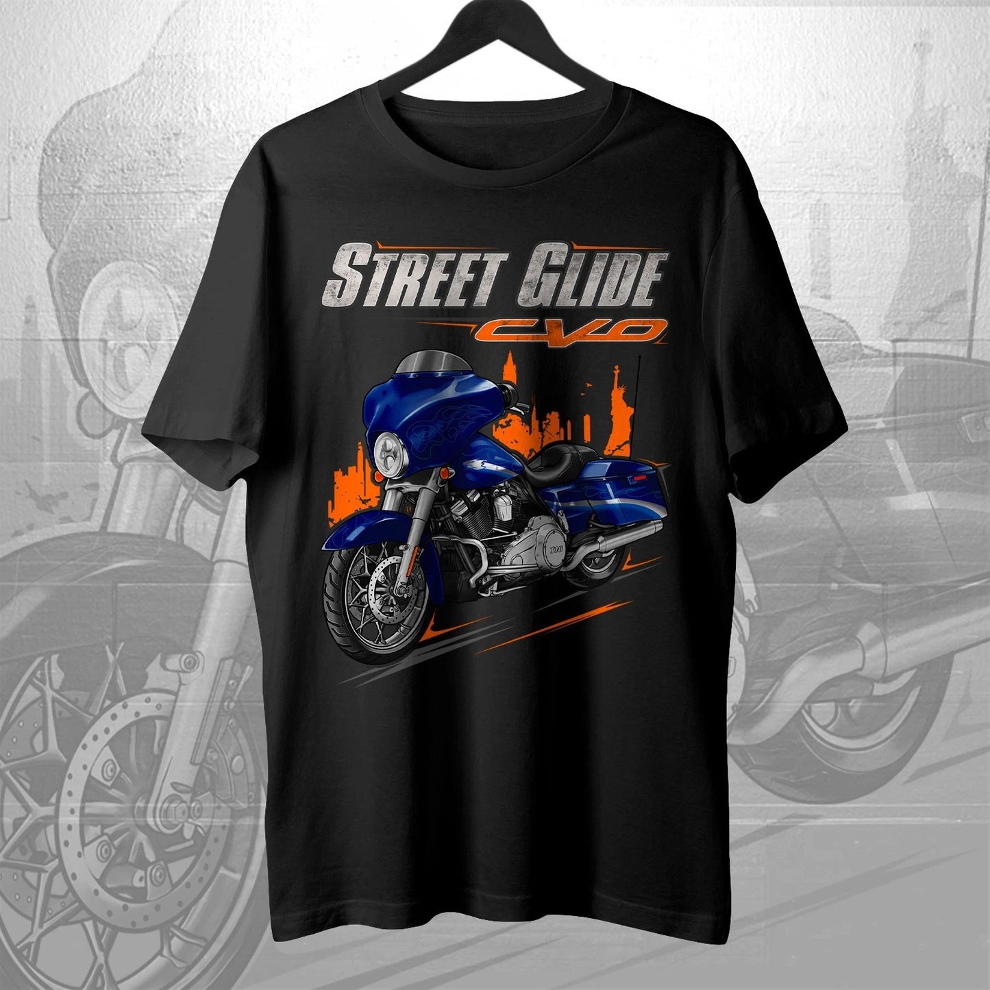 Harley-Davidson Street Glide CVO FLHXSE 2010-2022 T-Shirt for Bikers