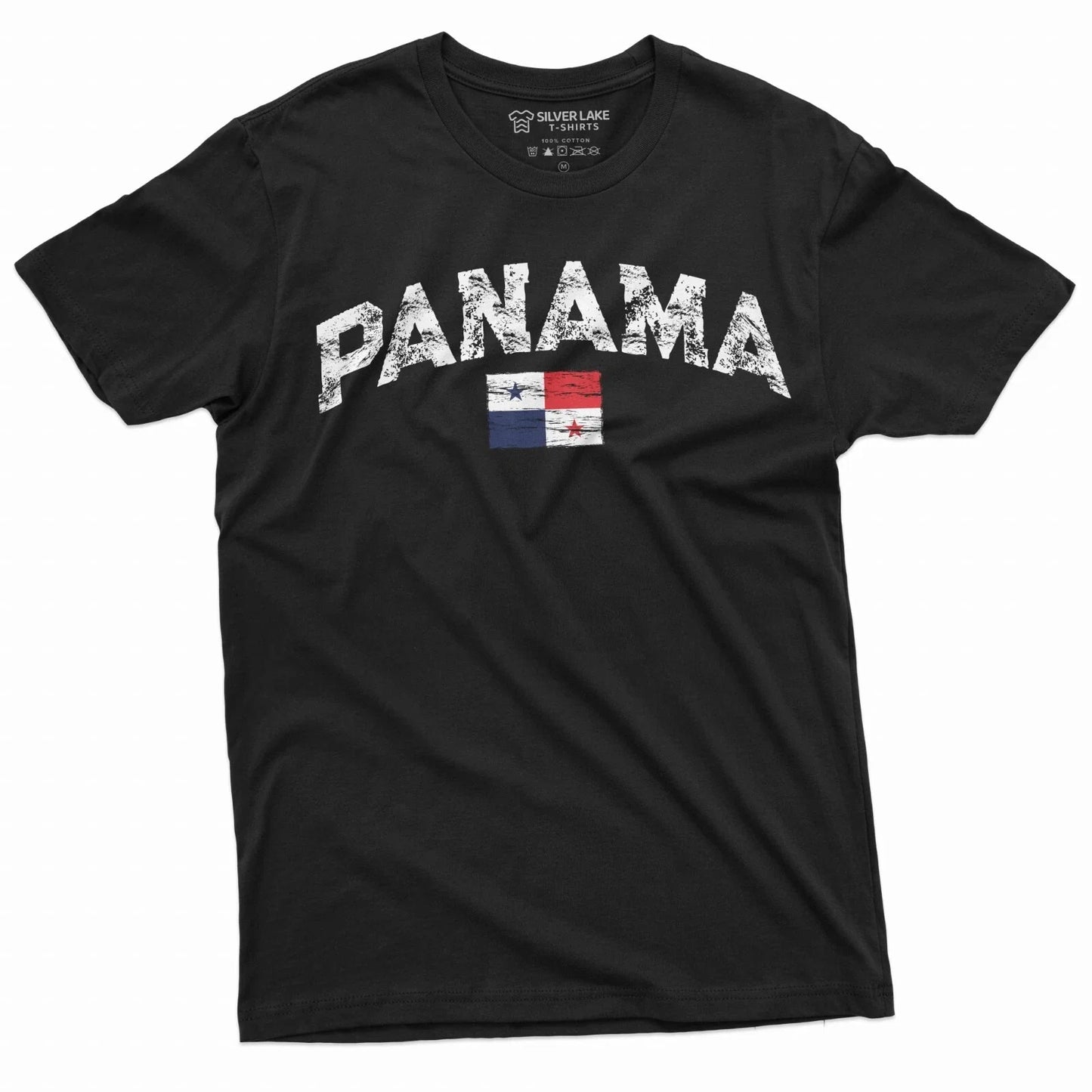 Panama T-shirt Panamá Flag Coat of Arms Tee Shirt Nation Patriotic Tee