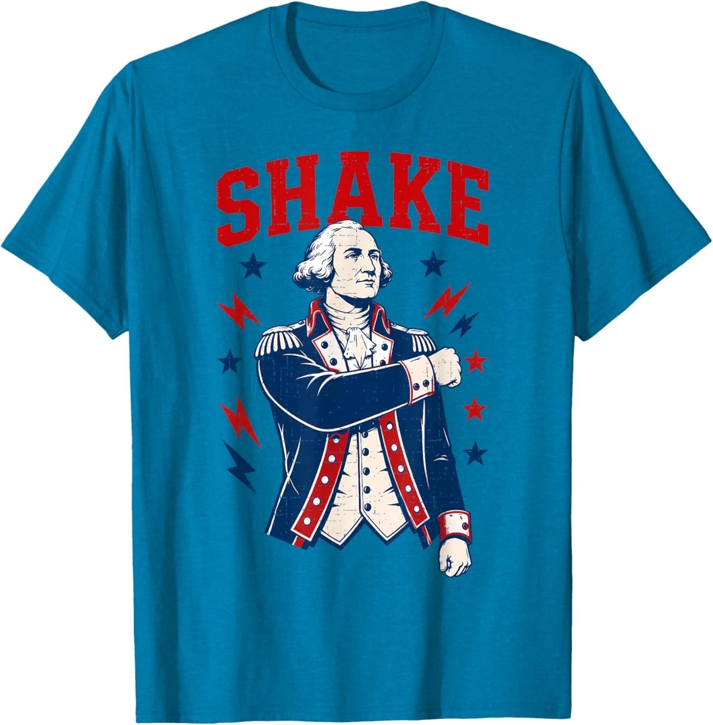 Funny Shake and Bake 4th of July Couple Matching Unisex T-Shirt