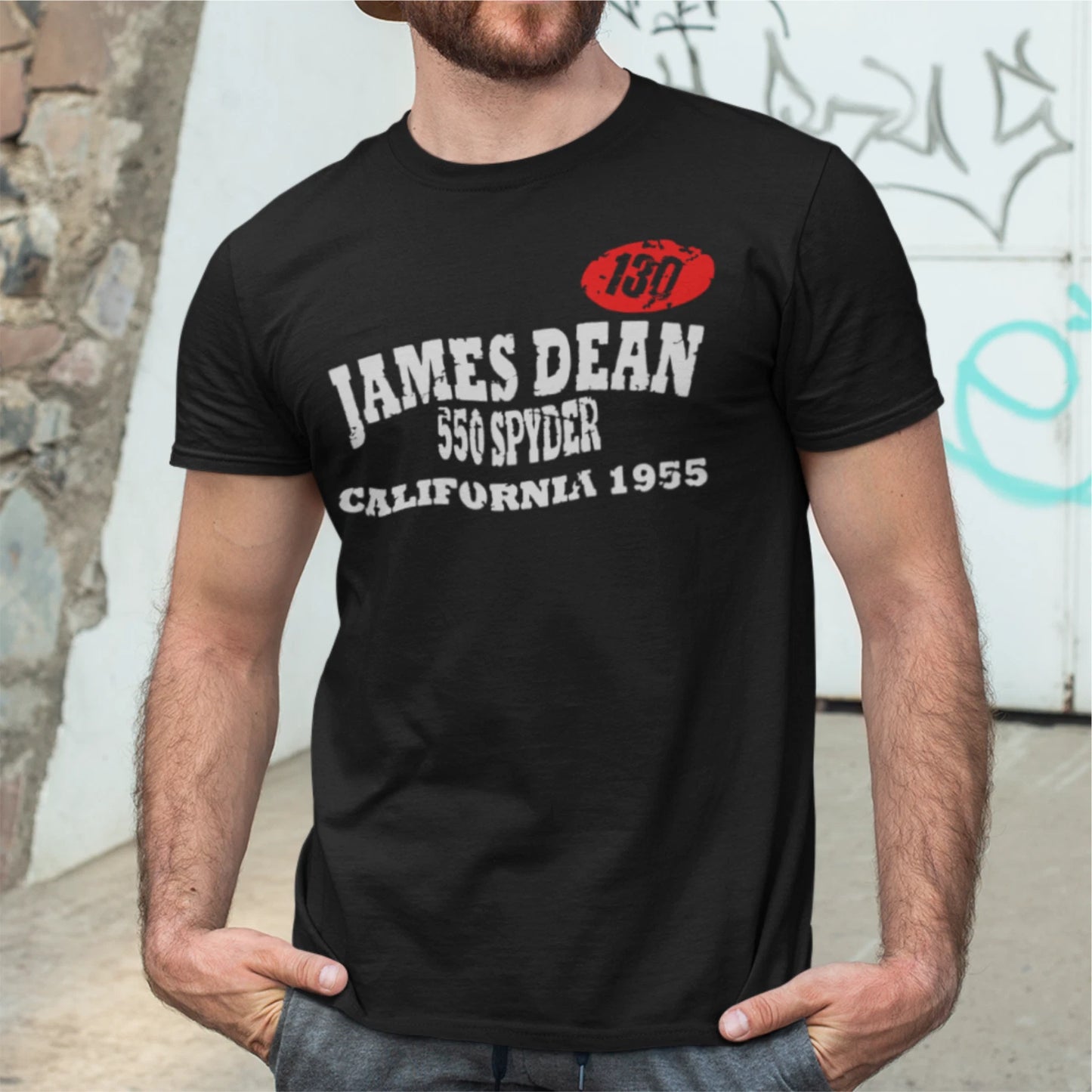James Dean 1935 Film 550 Spyder T-shirt | Gift | Save up to 30% wuth Multi-Buy