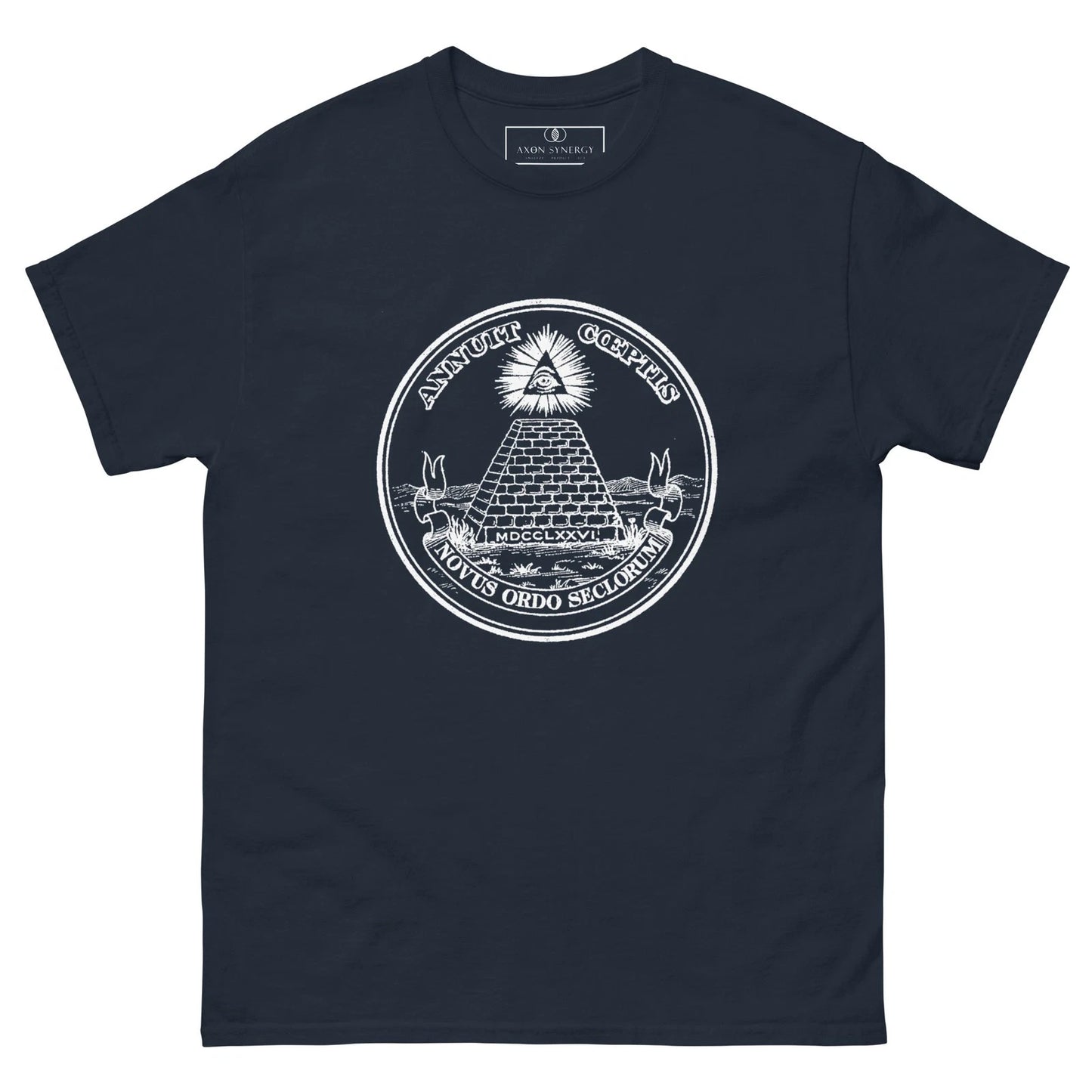 Official Illuminati T-Shirt - Pyramid & All-Seeing Eye | Premium Cotton Tee