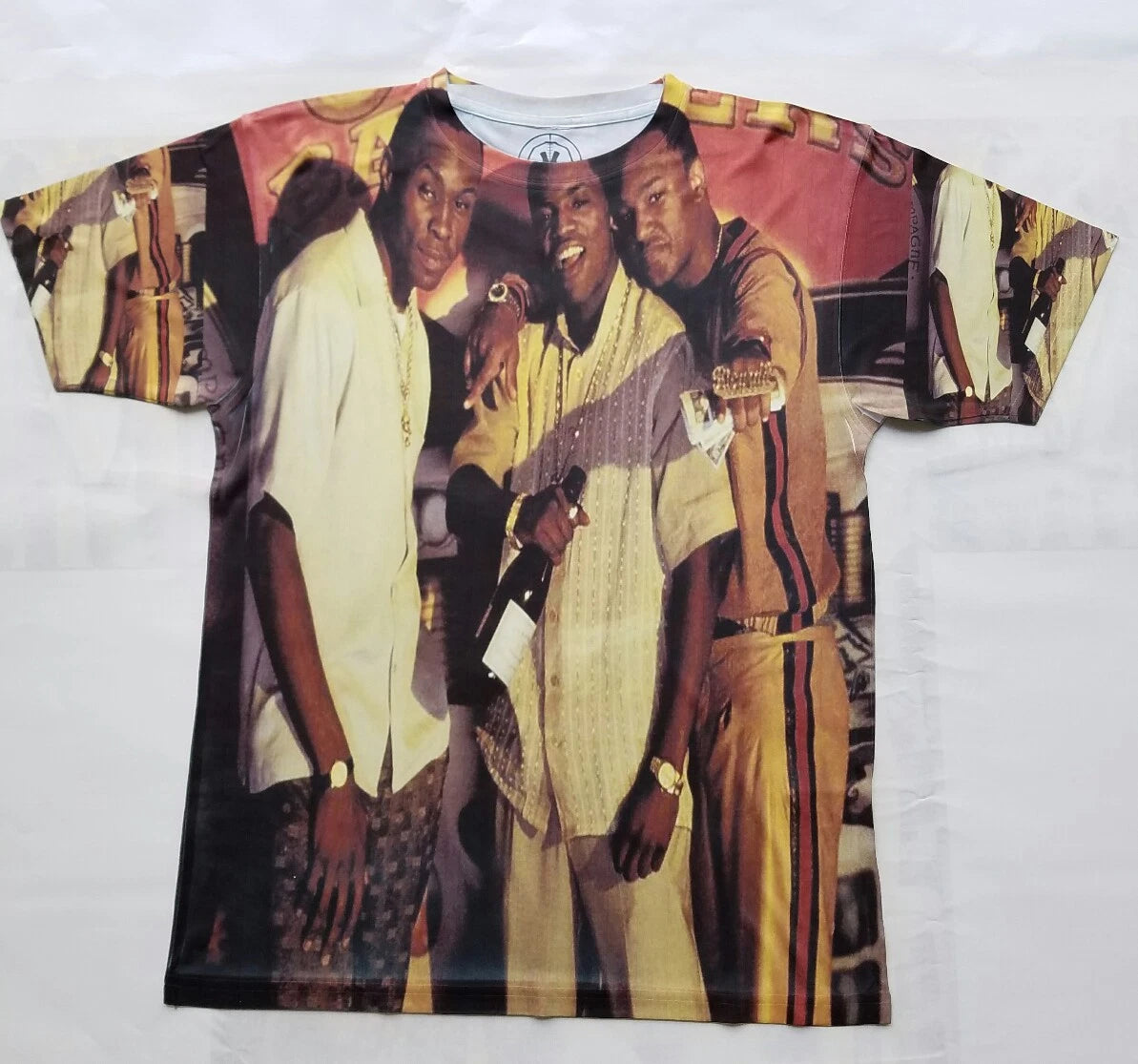 Custom Paid in Full Sublimated Shirt laney bred carmine Toro galaxy