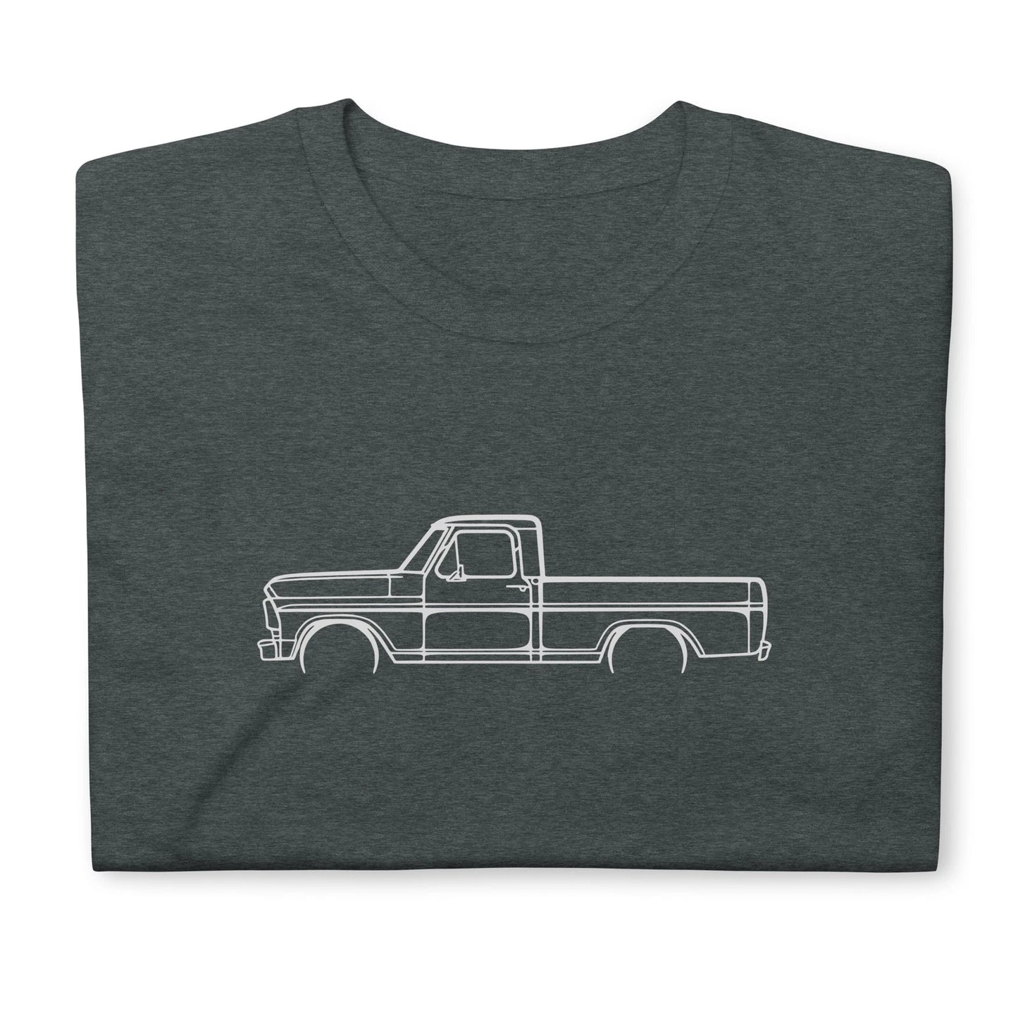 Softstyle T-Shirt For Ford F100 Pickup 1969 Car Owners Birthday Gift Tee Shirt