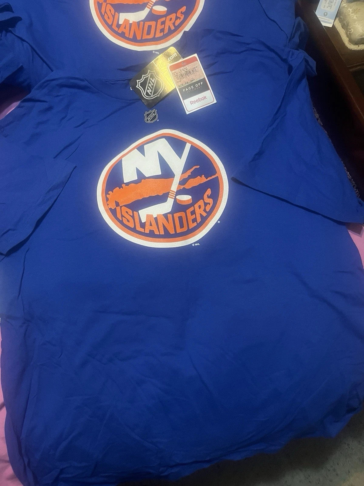 Reebok NHL New York Islanders Shirt Size Small To Extra Large