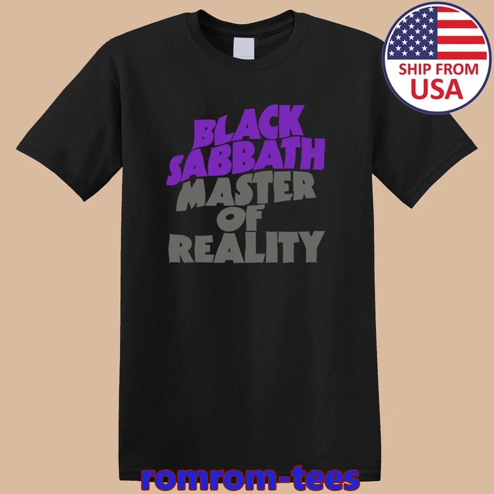 BLACK SABBATH Master Of Reality Black Size S-5XL