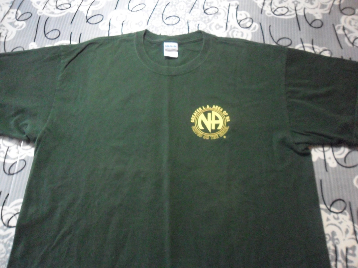 XL- Greater LA N/A Lightly Cracked Graphics T- Shirt