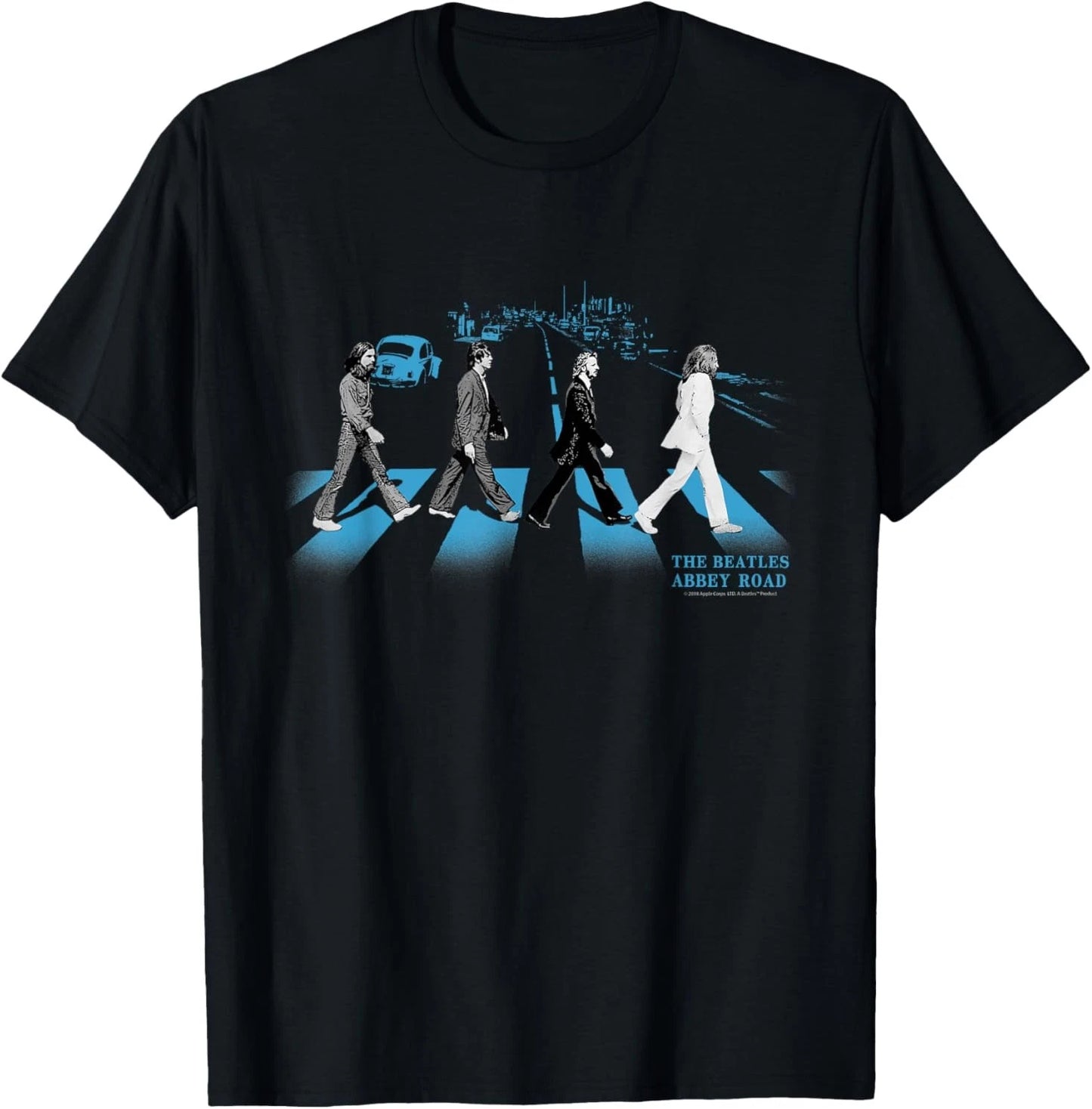 The Beatles T-Shirt, The Beatles - Abbey Road street blues T-Shirt