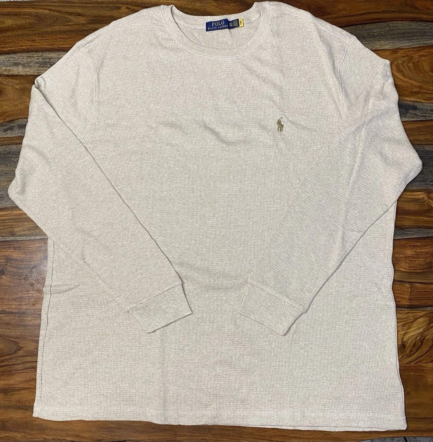 Polo Ralph Lauren Waffle Thermal Long Sleeve Shirt Men’s Big & Tall Size 3XLT