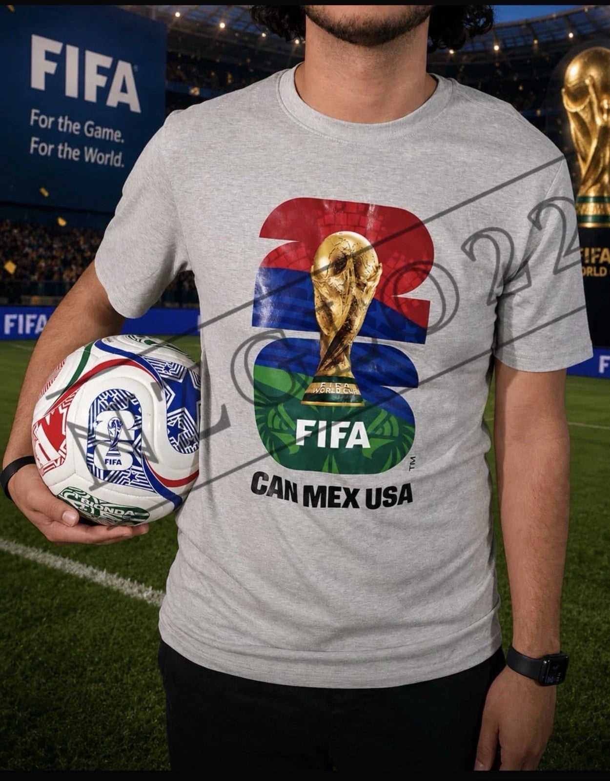 FIFA Official Licensed World Cup Outerstuff T Shirt Medium New with Tag