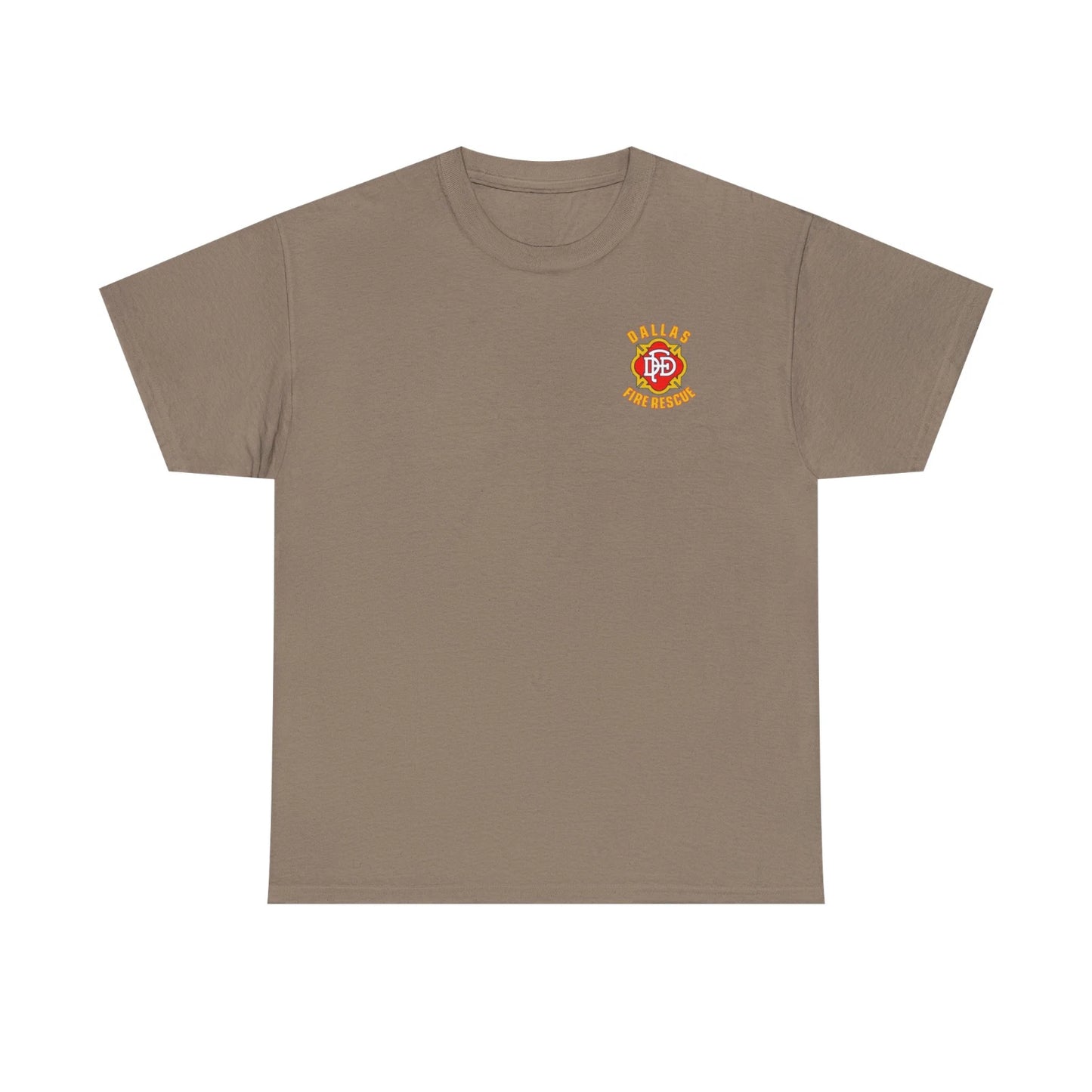 Dallas fire rescue - Custom Men's Back and front T-Shirt Tee