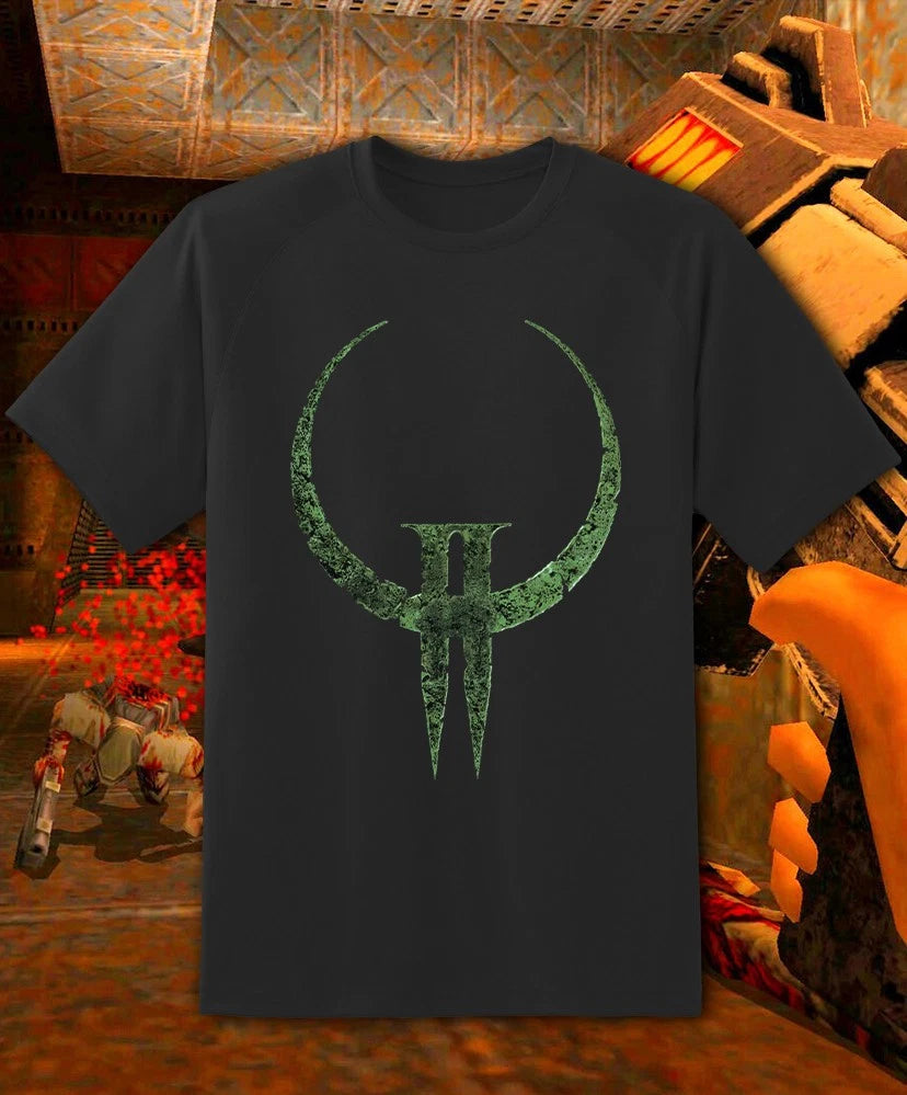 Quake 2 Retro Video Game T Shirt Youth M - Adult 6XL Fast Ship!