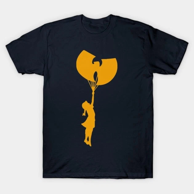 Wu Tang Clan Kids T Shirt Retro Hip Hop Graphic Tee Vintage Rap Music Streetwear