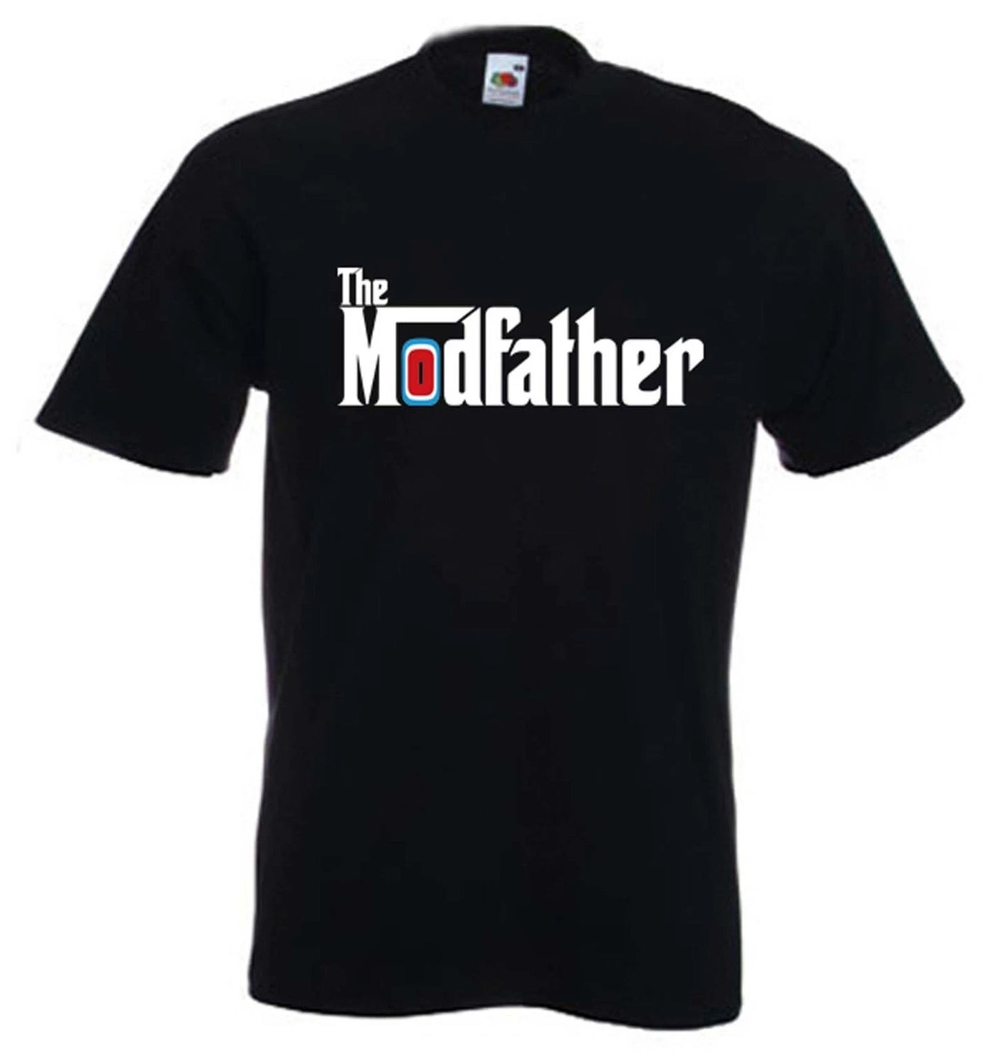 THE MODFATHER T-SHIRT - Mod Mods Britpop Paul Weller The Who Jam - Colour Choice