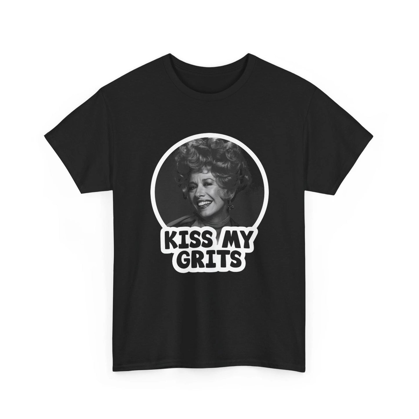 Kiss My Grits Retro T-Shirt, Vintage Alice TV Show Apparel, Flo Quote Shirt