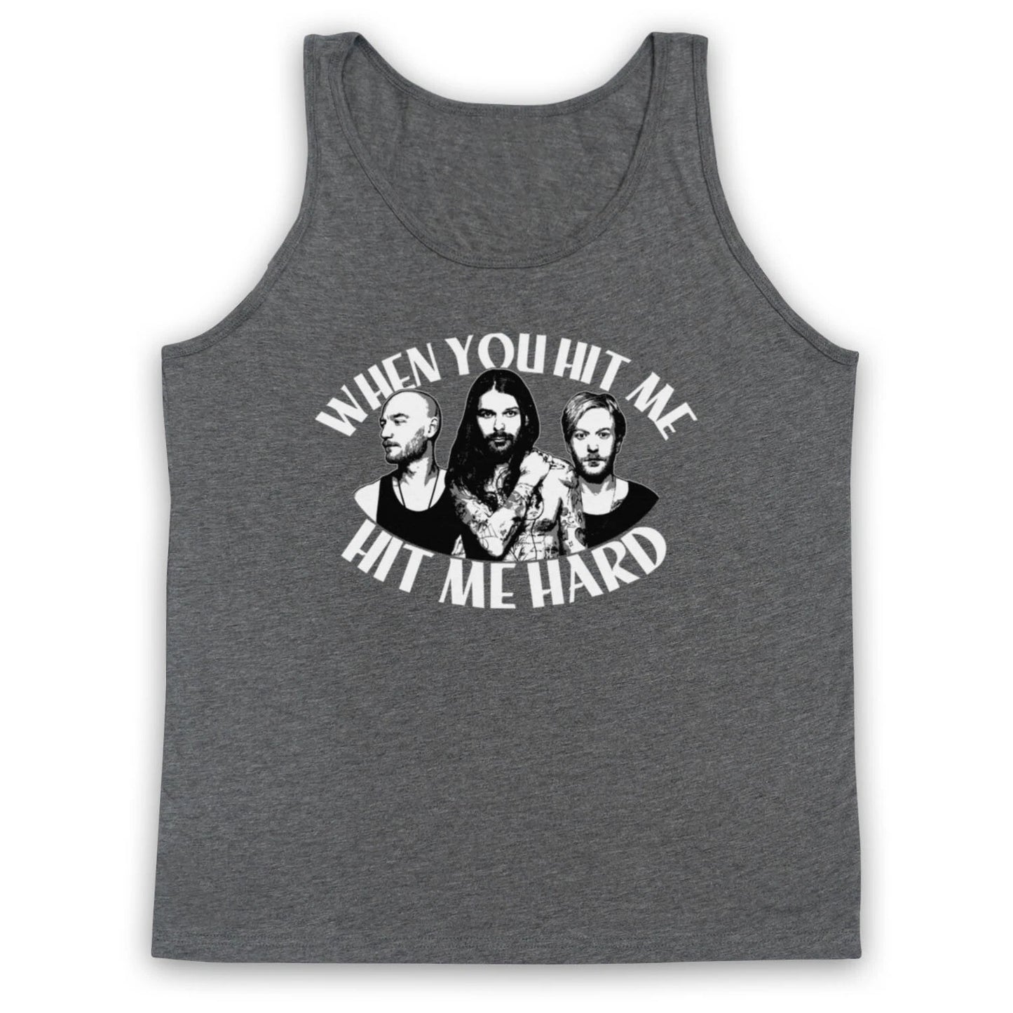 BIFFY CLYRO UNOFFICIAL MANY OF HORROR COLLIDE HIT ME ADULTS VEST TANK TOP