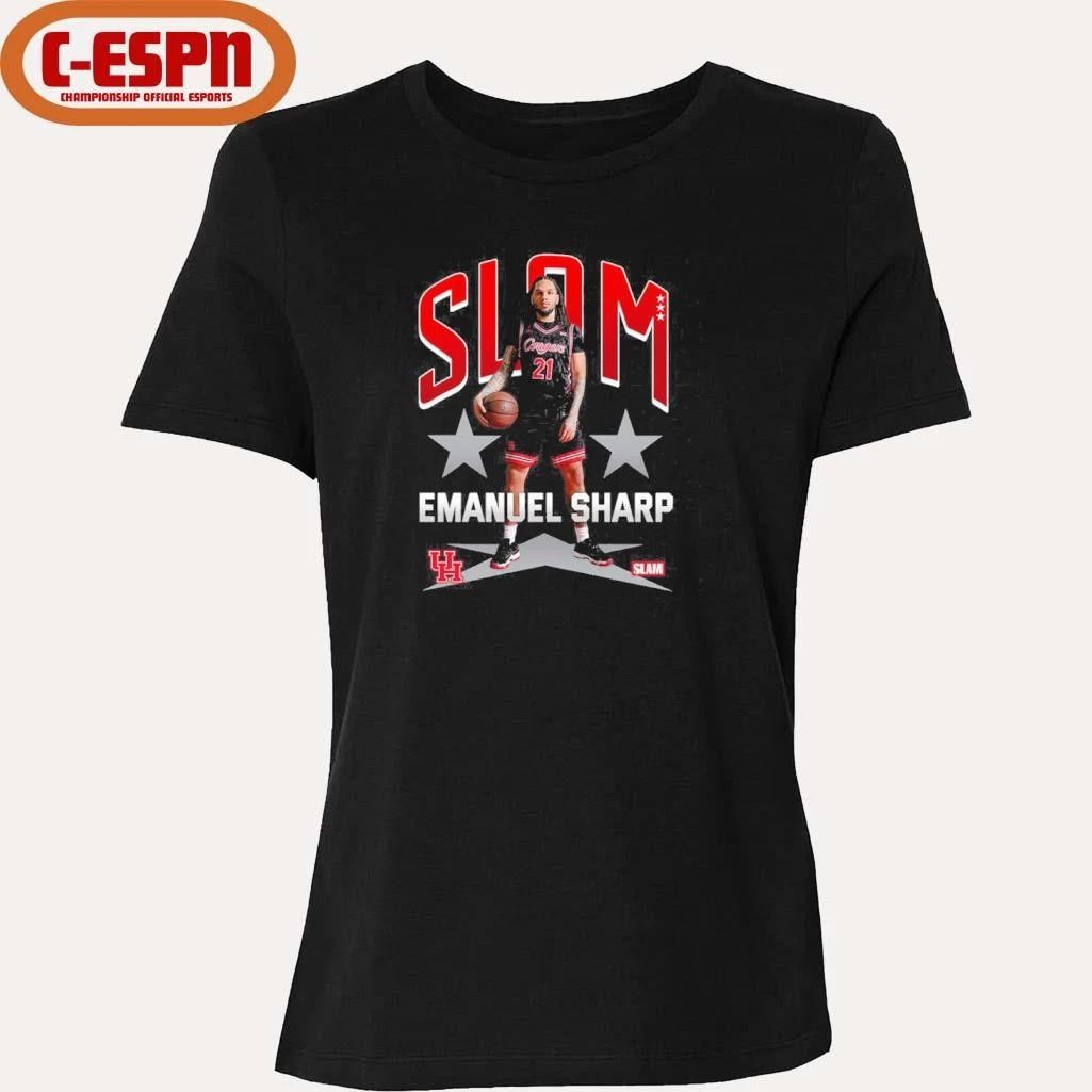 SLAM Houston Men’s Basketball Emanuel Sharp Remix Shirt