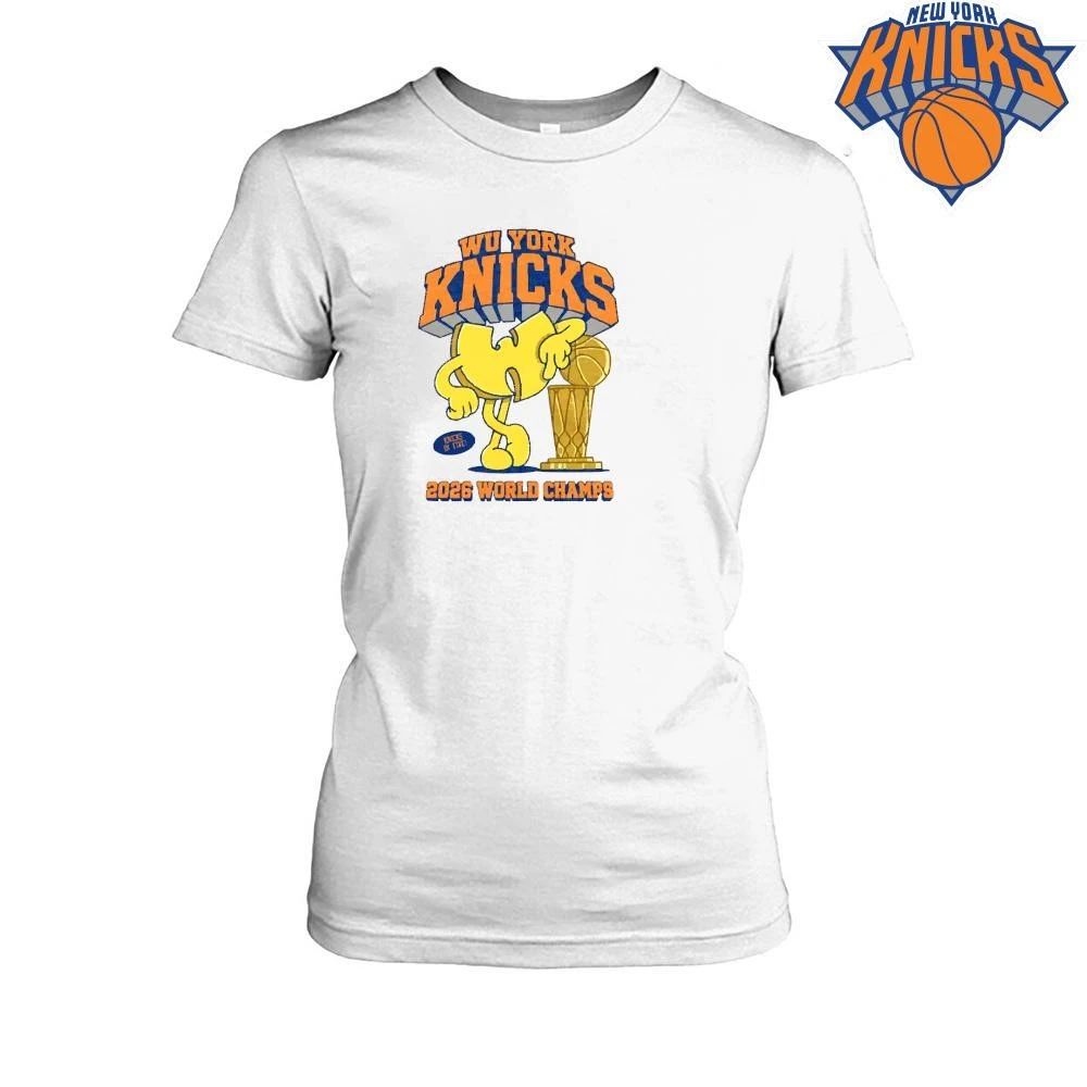 Wu York Knicks Wu Tang Clan 2026 World Champs Basketball Shirt