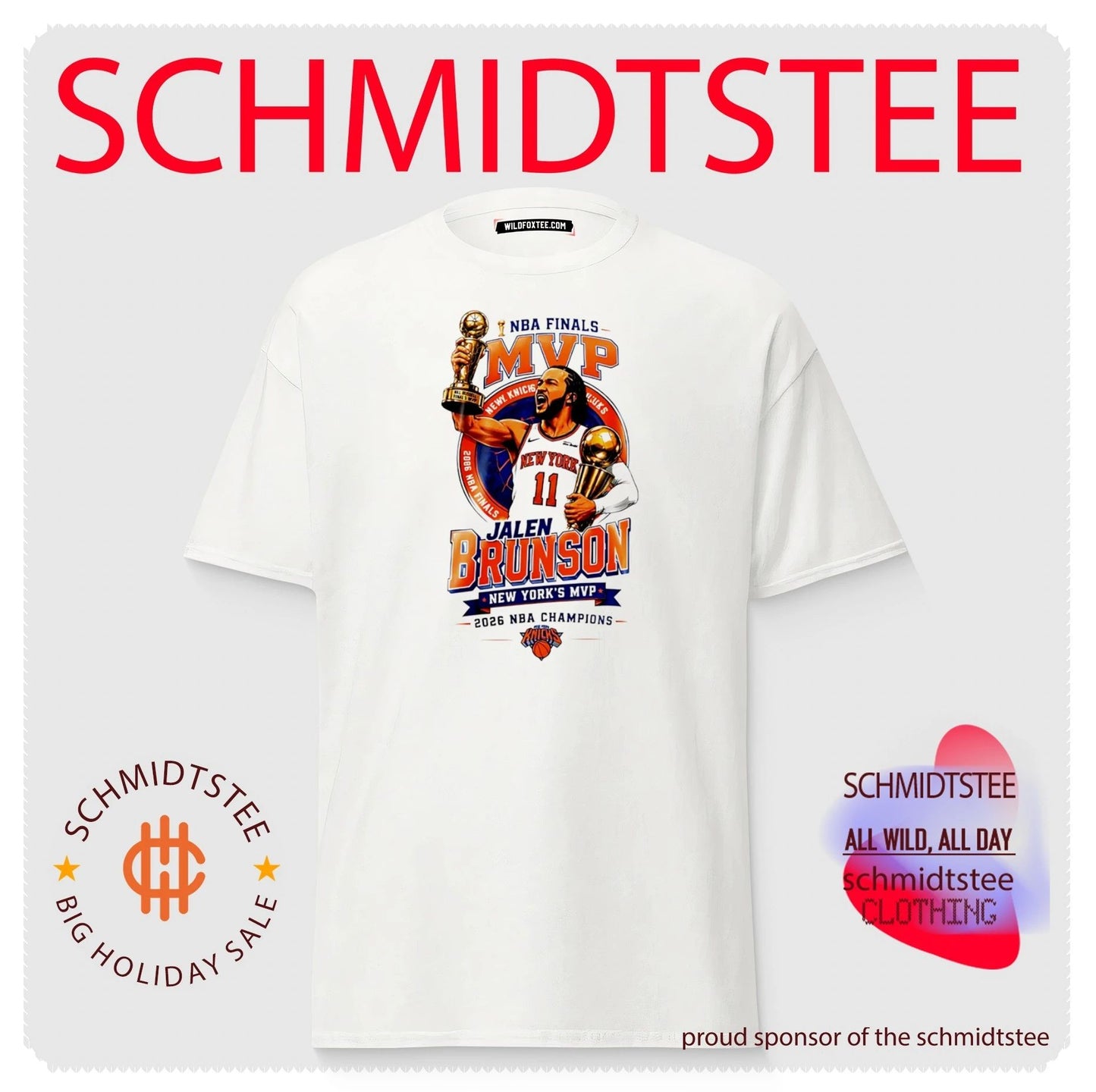 Jalen Brunson New York Knicks 2026 NBA Finals MVP Special shirt