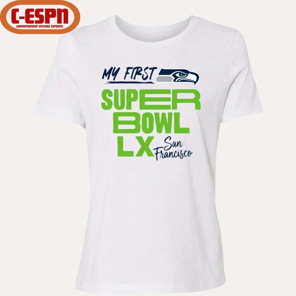 Seattle Seahawks My First Super Bowl LX T-Shirt