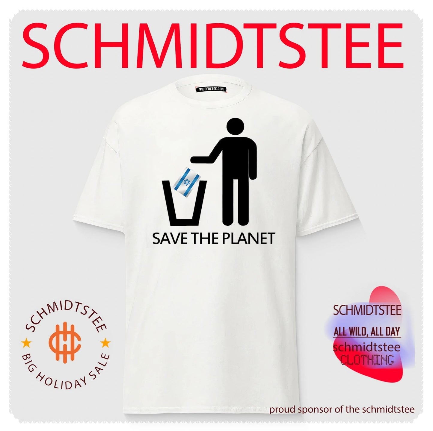 Save the planet dark humor shirt