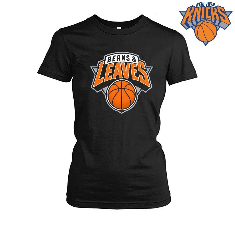 New York Knicks Champions NBA 2026 Beans and Leaves Coffee Team Logo Shirt