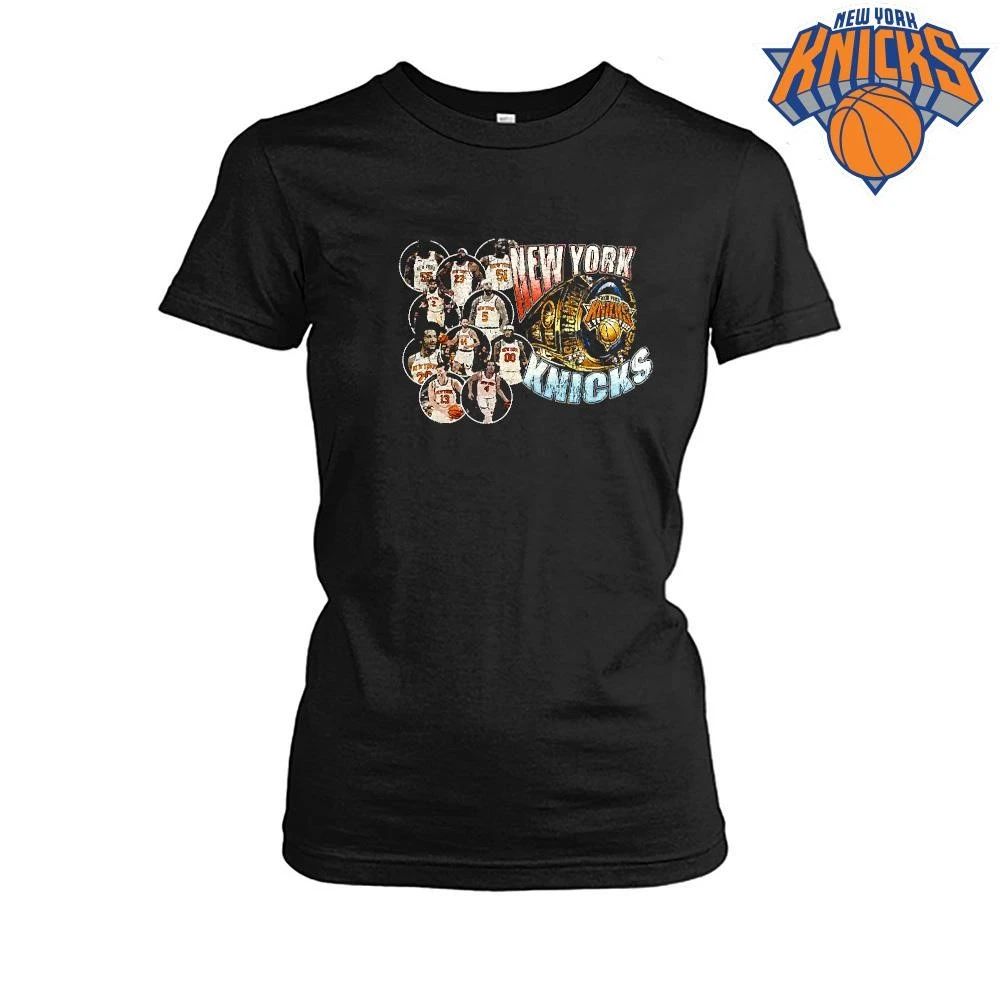 New York Knicks Champions NBA 2026 Championship Ring Team Players Roster Vintage Shirt