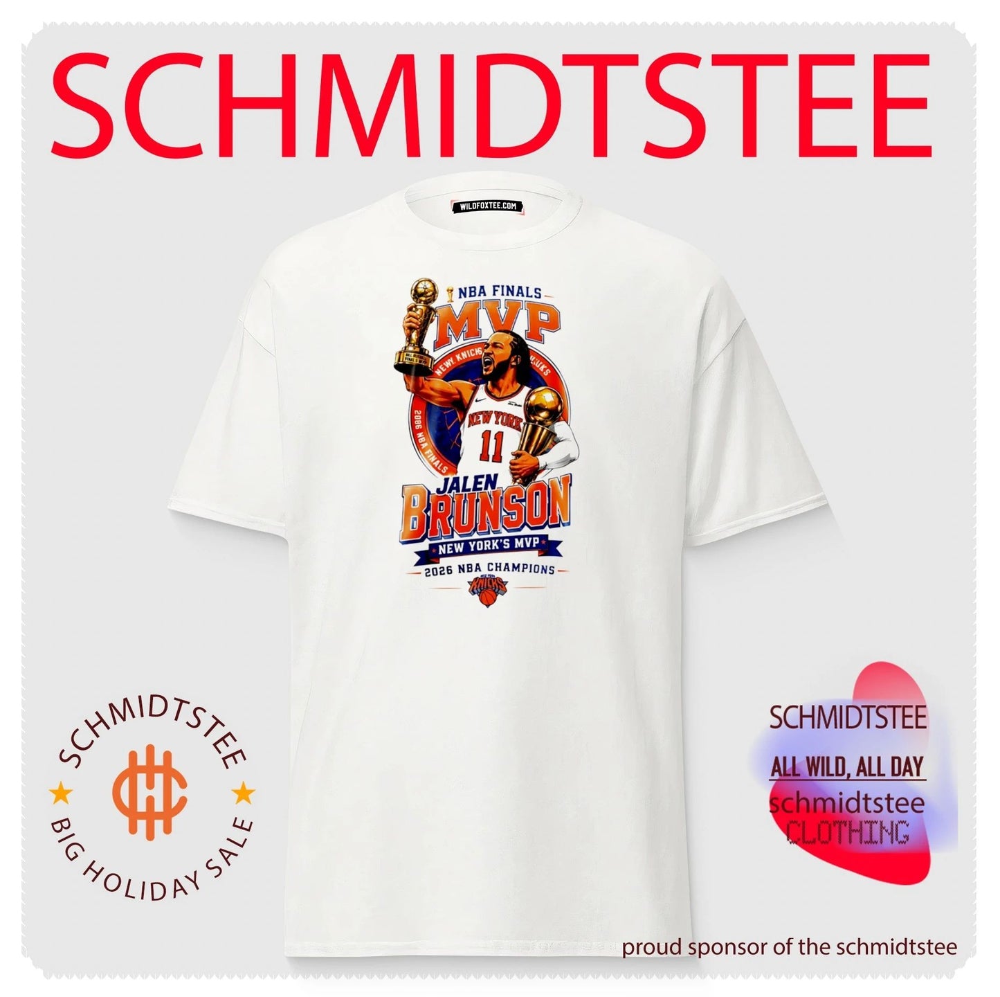 Jalen Brunson New York Knicks 2026 NBA Finals MVP shirt