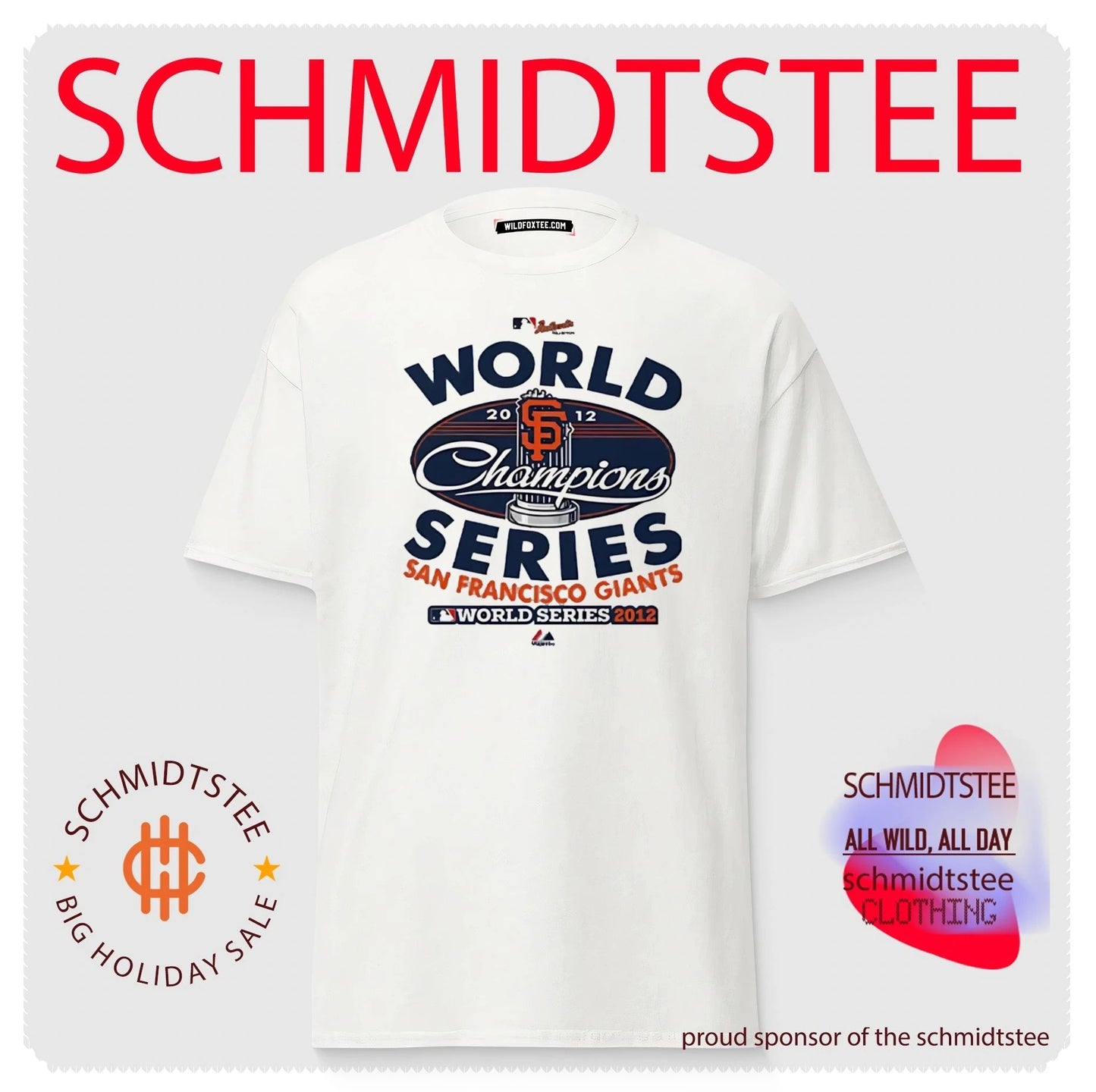 San Francisco Giants World Series Champions 2012 Shirt