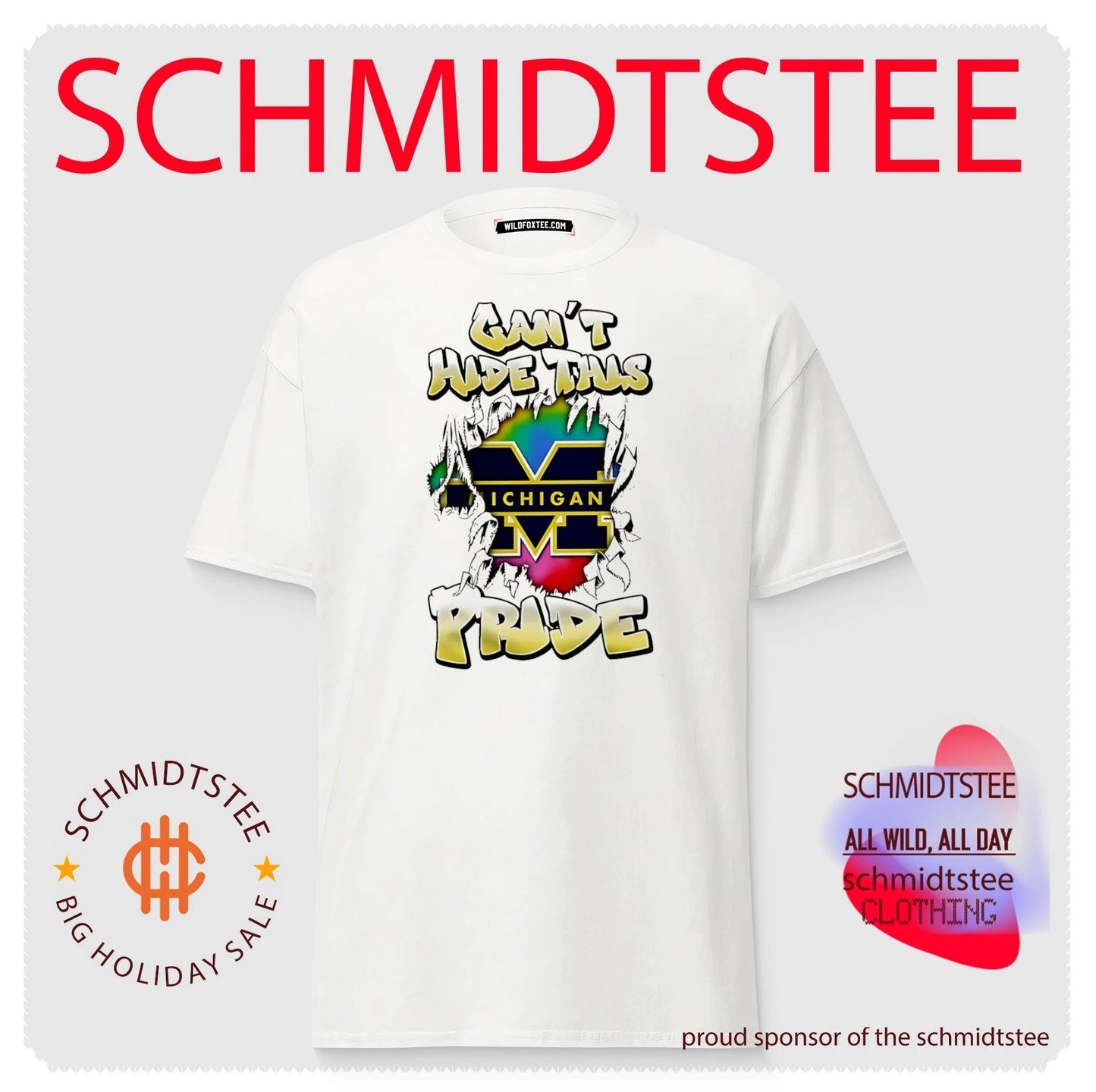 Michigan Wolverines can’t hide this pride logo shirt