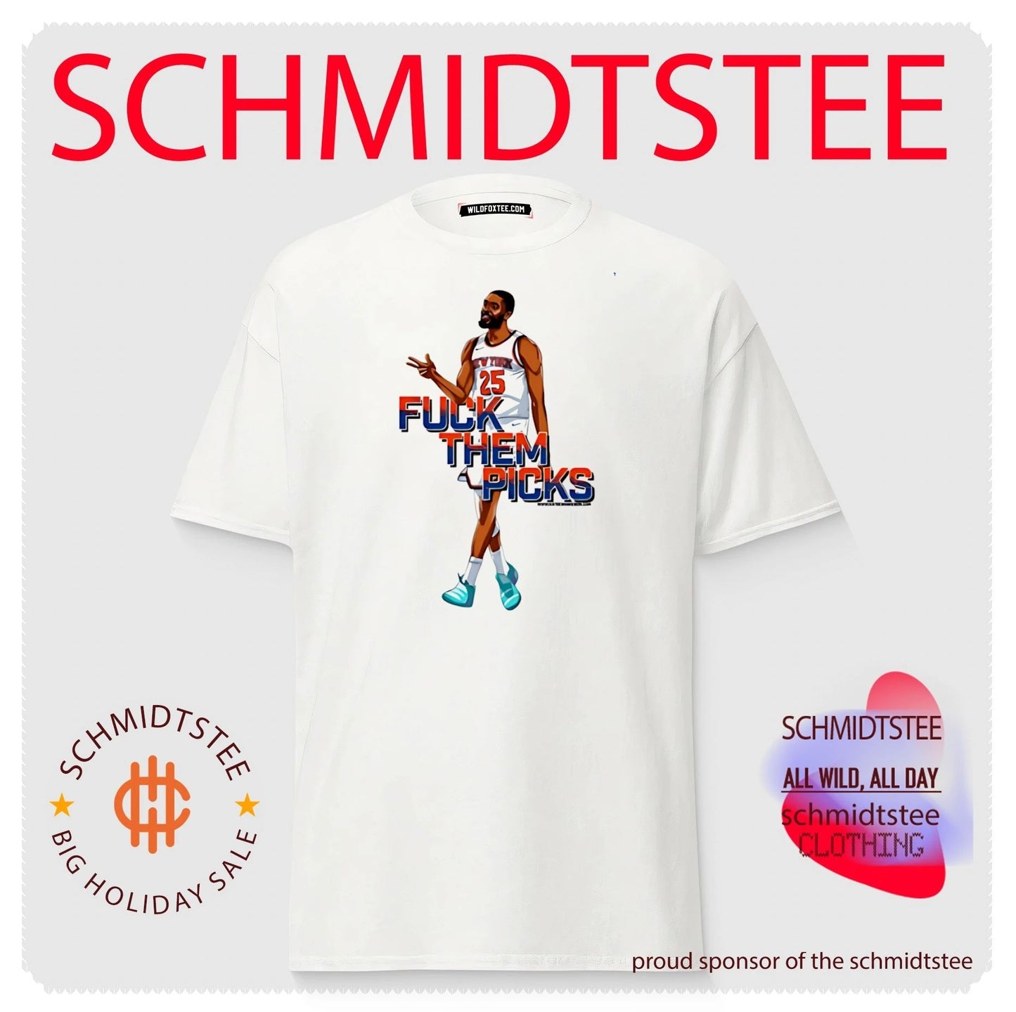 Knicks fuck them picks graphic shirt