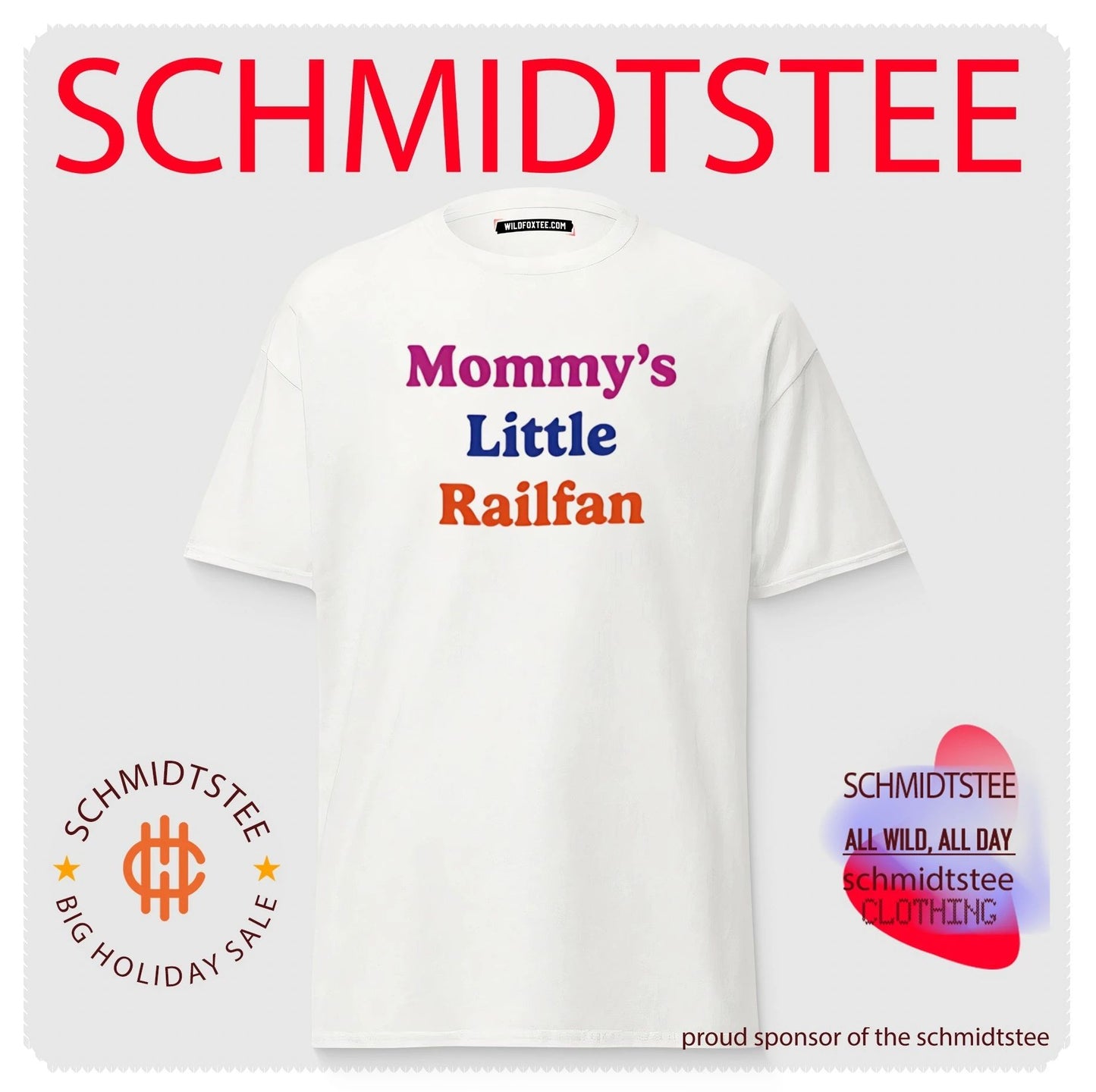 Mommy Little Railfan Shirt